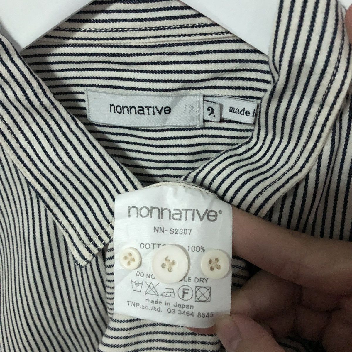Nonnative Nonnative Striped Button Up Shirt Size US M / EU 48-50 / 2 - 4 Thumbnail