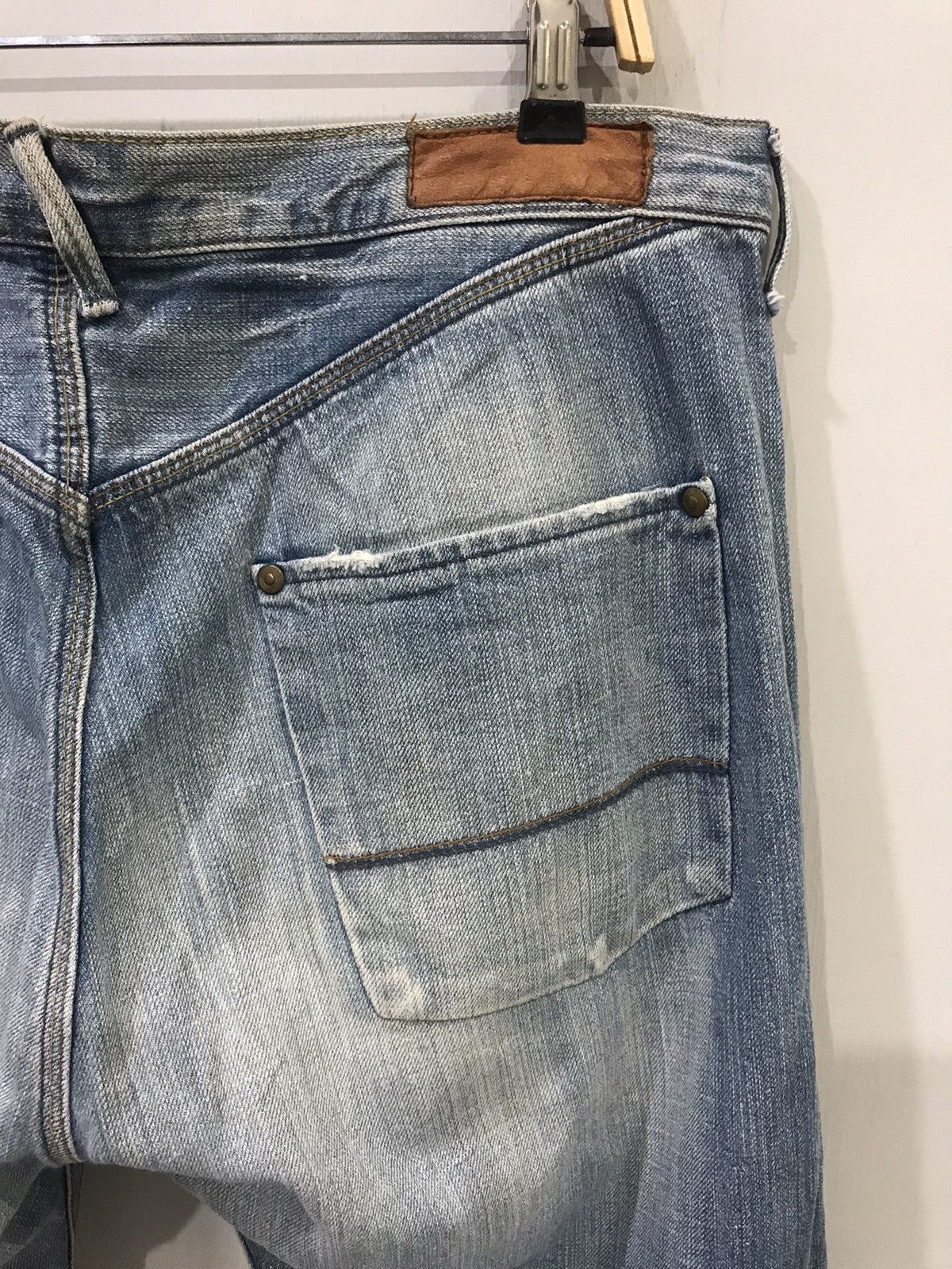 Japanese Brand × Spellbound SPELLBOUND Japan Faded Cropped Denim Size US 35 - 10 Thumbnail