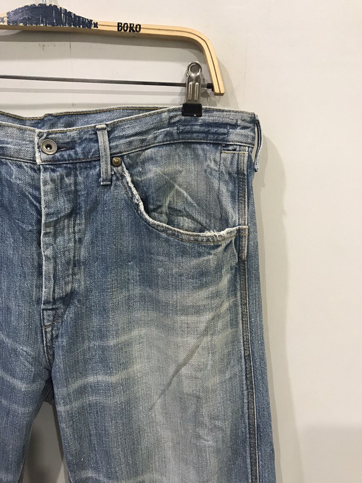 Japanese Brand × Spellbound SPELLBOUND Japan Faded Cropped Denim Size US 35 - 2 Thumbnail