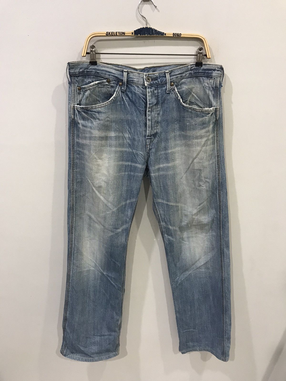 Japanese Brand × Spellbound SPELLBOUND Japan Faded Cropped Denim Size US 35 - 1 Thumbnail