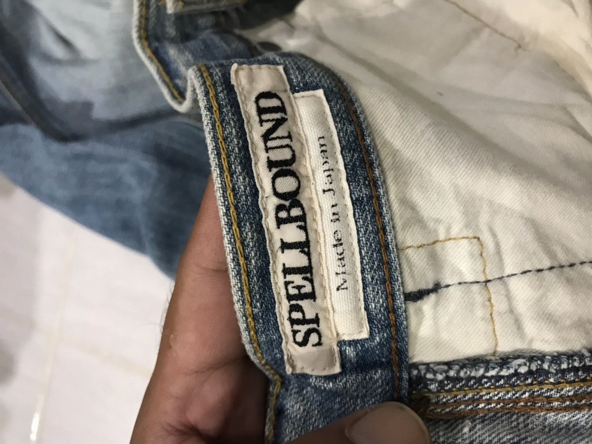 Japanese Brand × Spellbound SPELLBOUND Japan Faded Cropped Denim Size US 35 - 15 Thumbnail