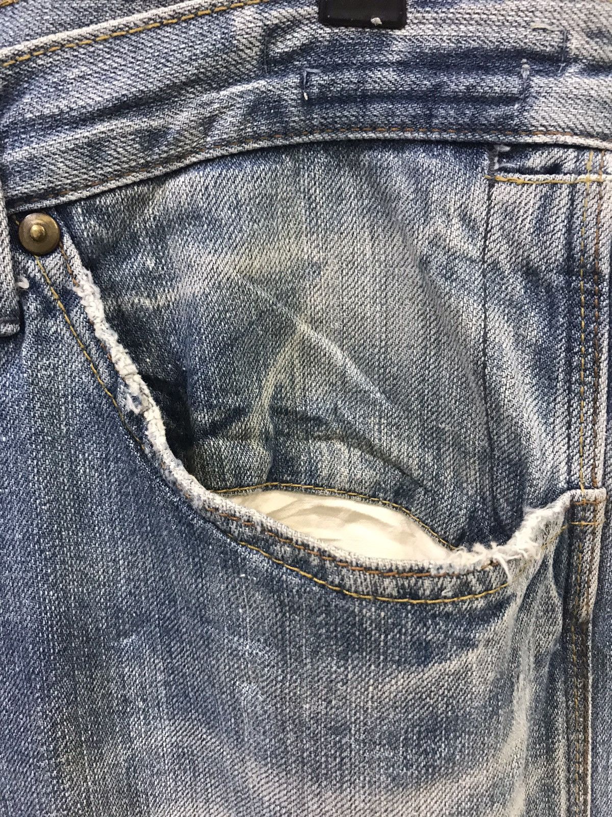 Japanese Brand × Spellbound SPELLBOUND Japan Faded Cropped Denim Size US 35 - 7 Thumbnail