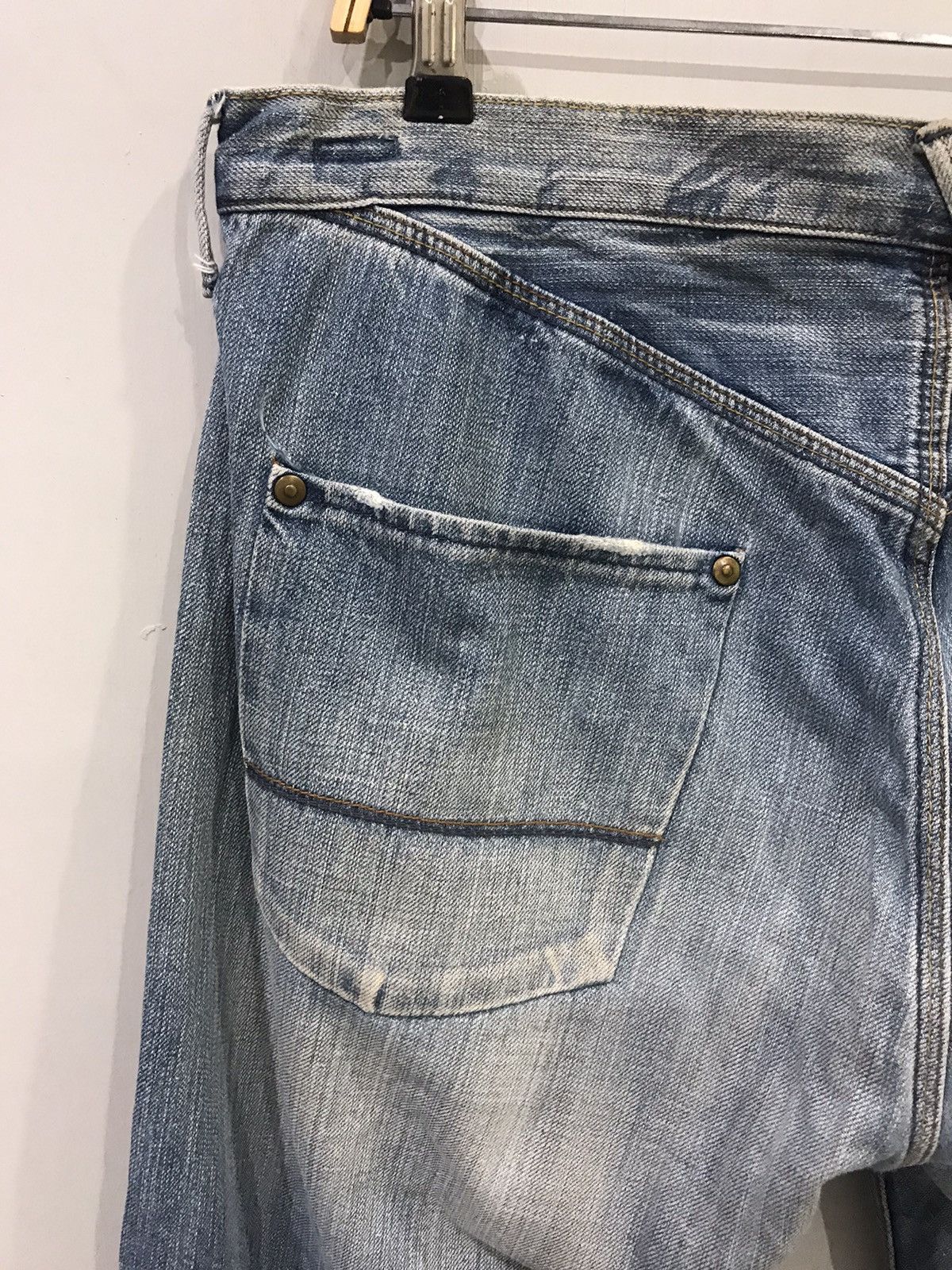 Japanese Brand × Spellbound SPELLBOUND Japan Faded Cropped Denim Size US 35 - 11 Thumbnail
