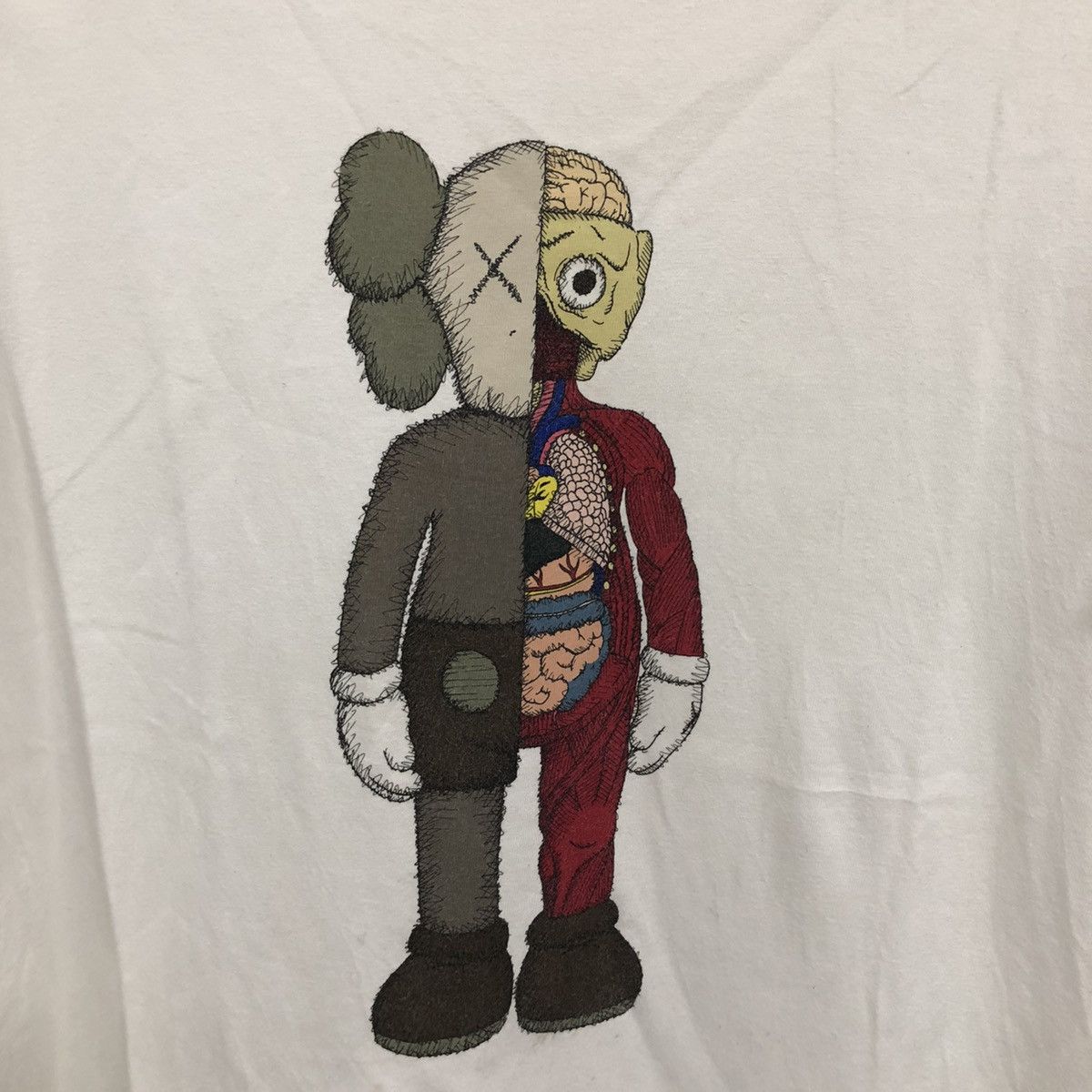 Kaws Uniqlo Kaws Skeleton Tee Size US L / EU 52-54 / 3 - 1 Thumbnail