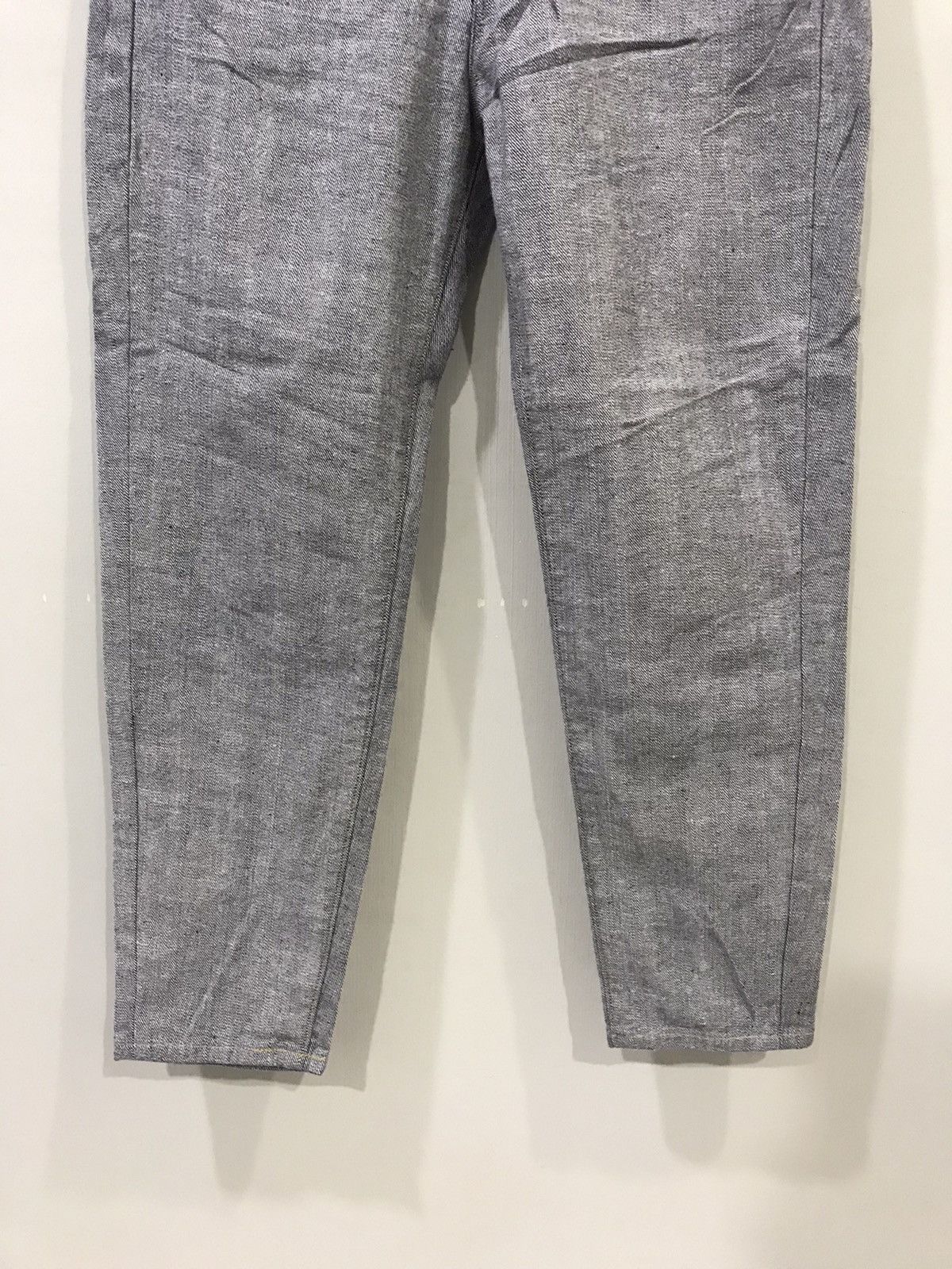Japanese Brand RED CARD Inside Out Cropped Leg Denim Size US 29 - 4 Thumbnail