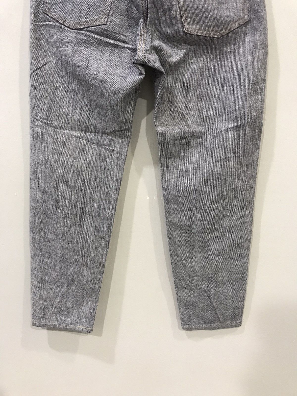 Japanese Brand RED CARD Inside Out Cropped Leg Denim Size US 29 - 8 Thumbnail