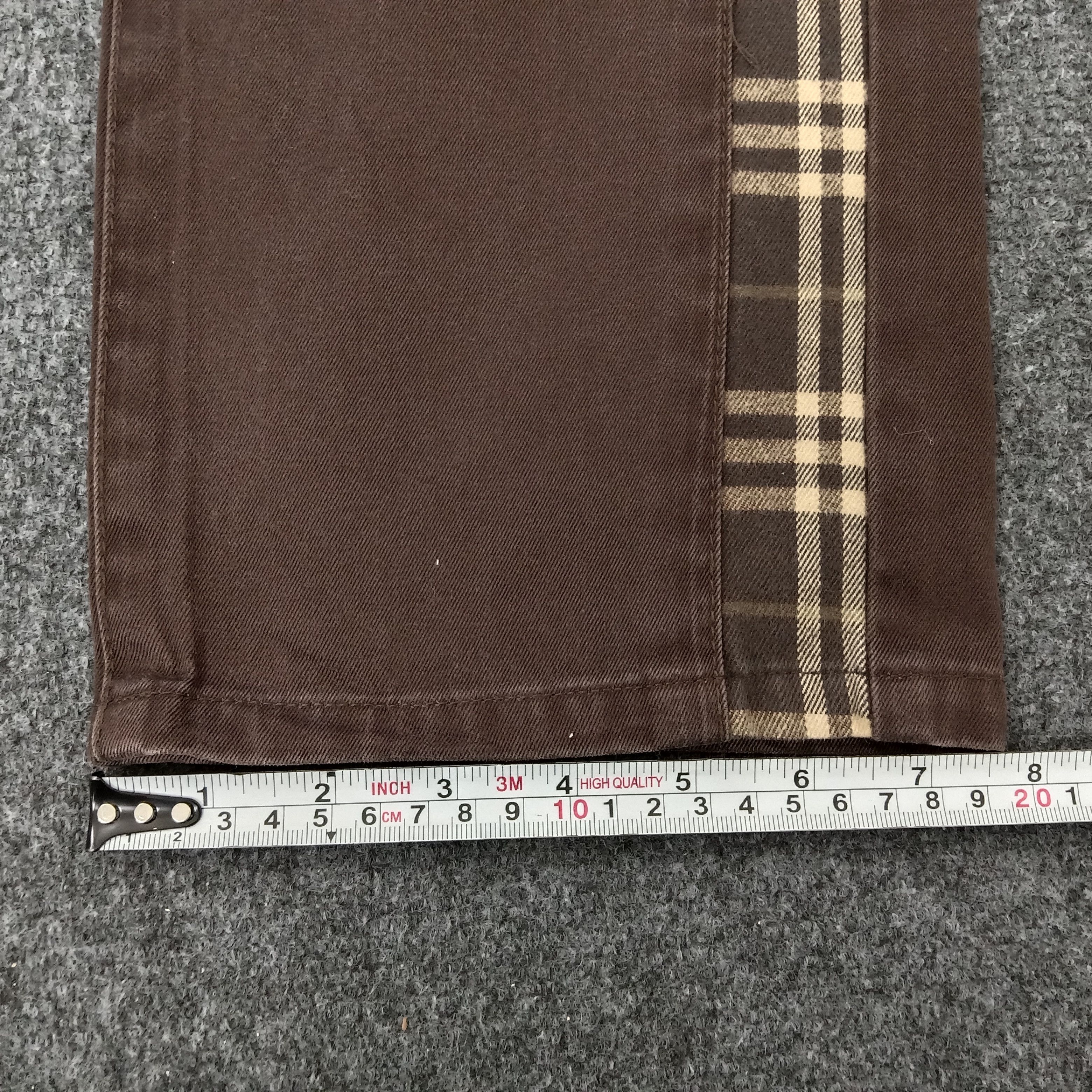 Burberry × Vintage Burberry London Blue Label Nova Check Trousers Pants Size US 31 - 19 Thumbnail