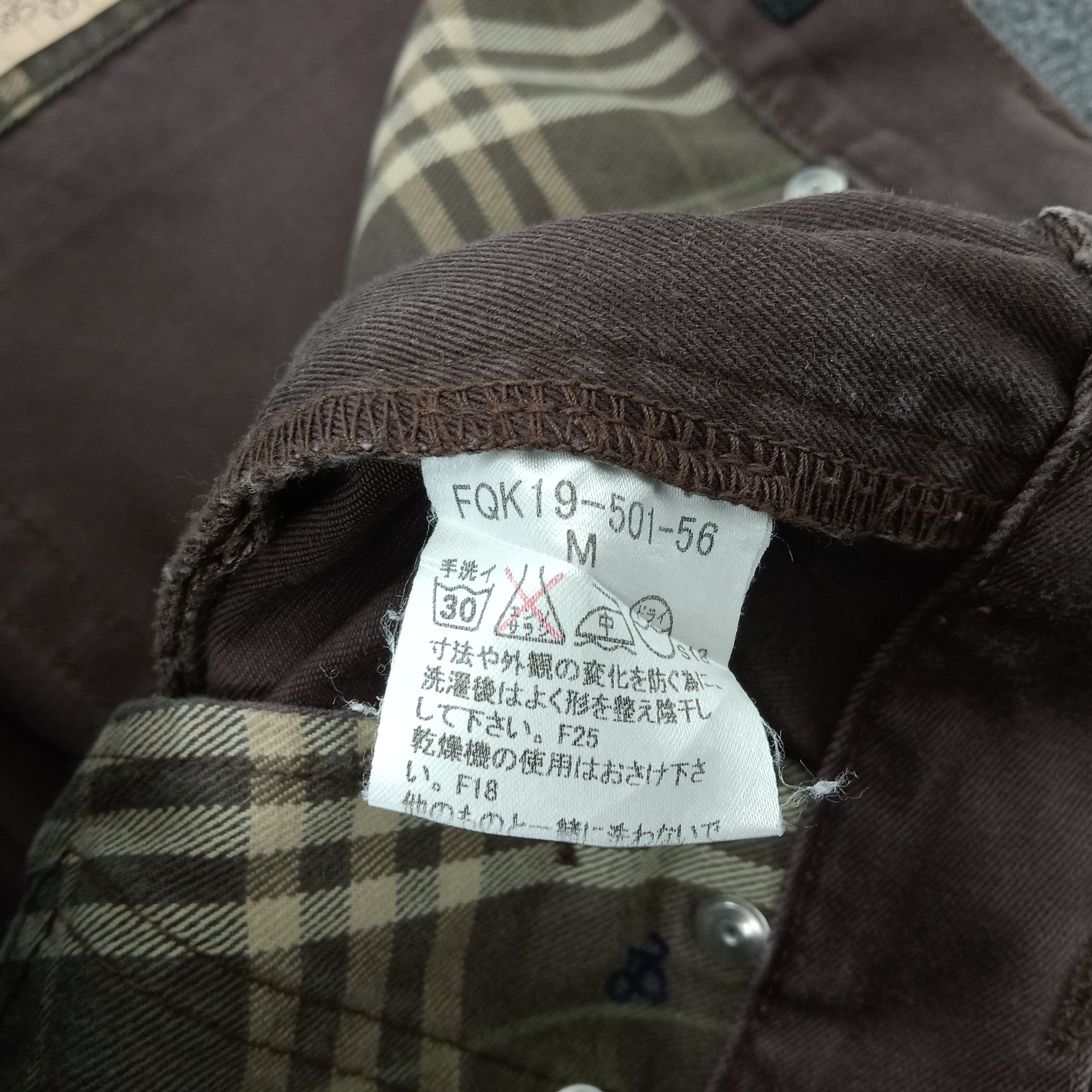 Burberry × Vintage Burberry London Blue Label Nova Check Trousers Pants Size US 31 - 10 Thumbnail