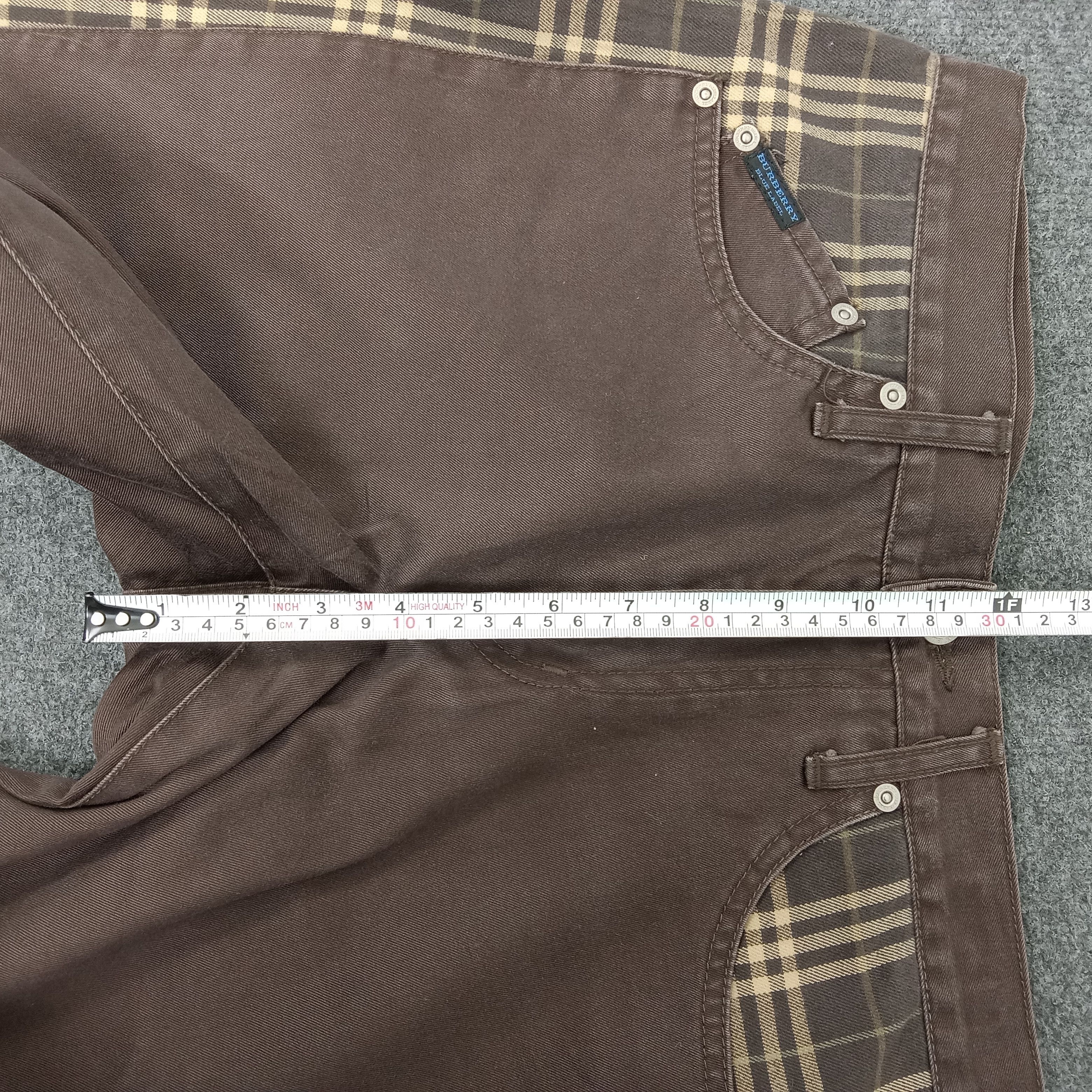 Burberry × Vintage Burberry London Blue Label Nova Check Trousers Pants Size US 31 - 16 Thumbnail