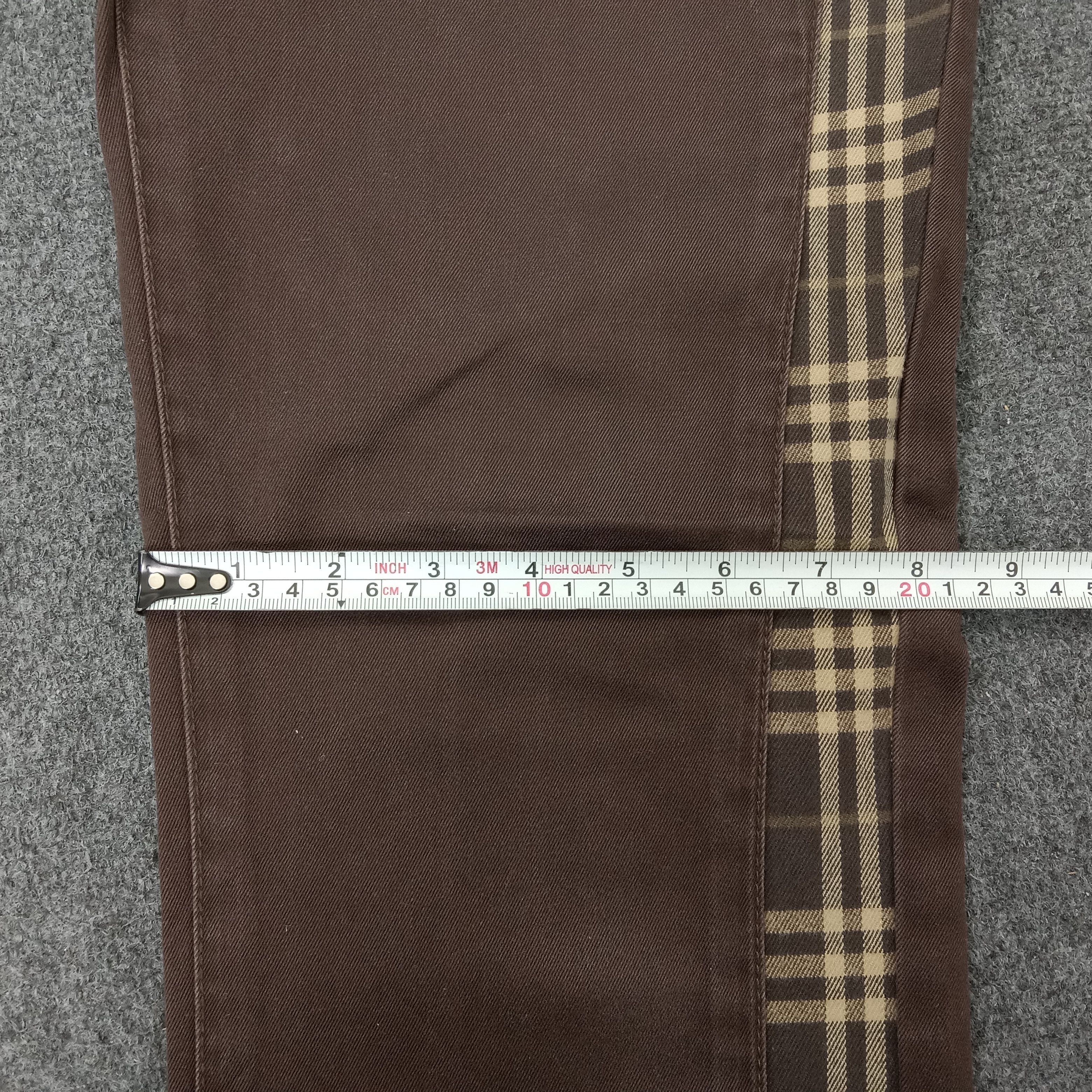 Burberry × Vintage Burberry London Blue Label Nova Check Trousers Pants Size US 31 - 18 Thumbnail
