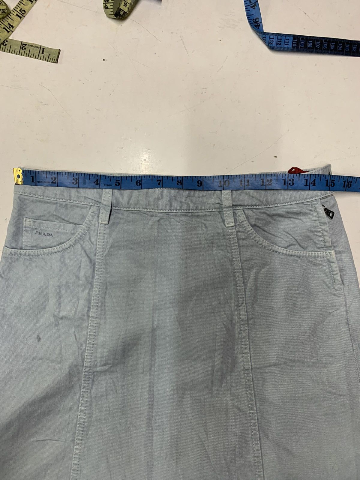 Prada Prada mini skirt Size 30" / US 8 / IT 44 - 13 Thumbnail