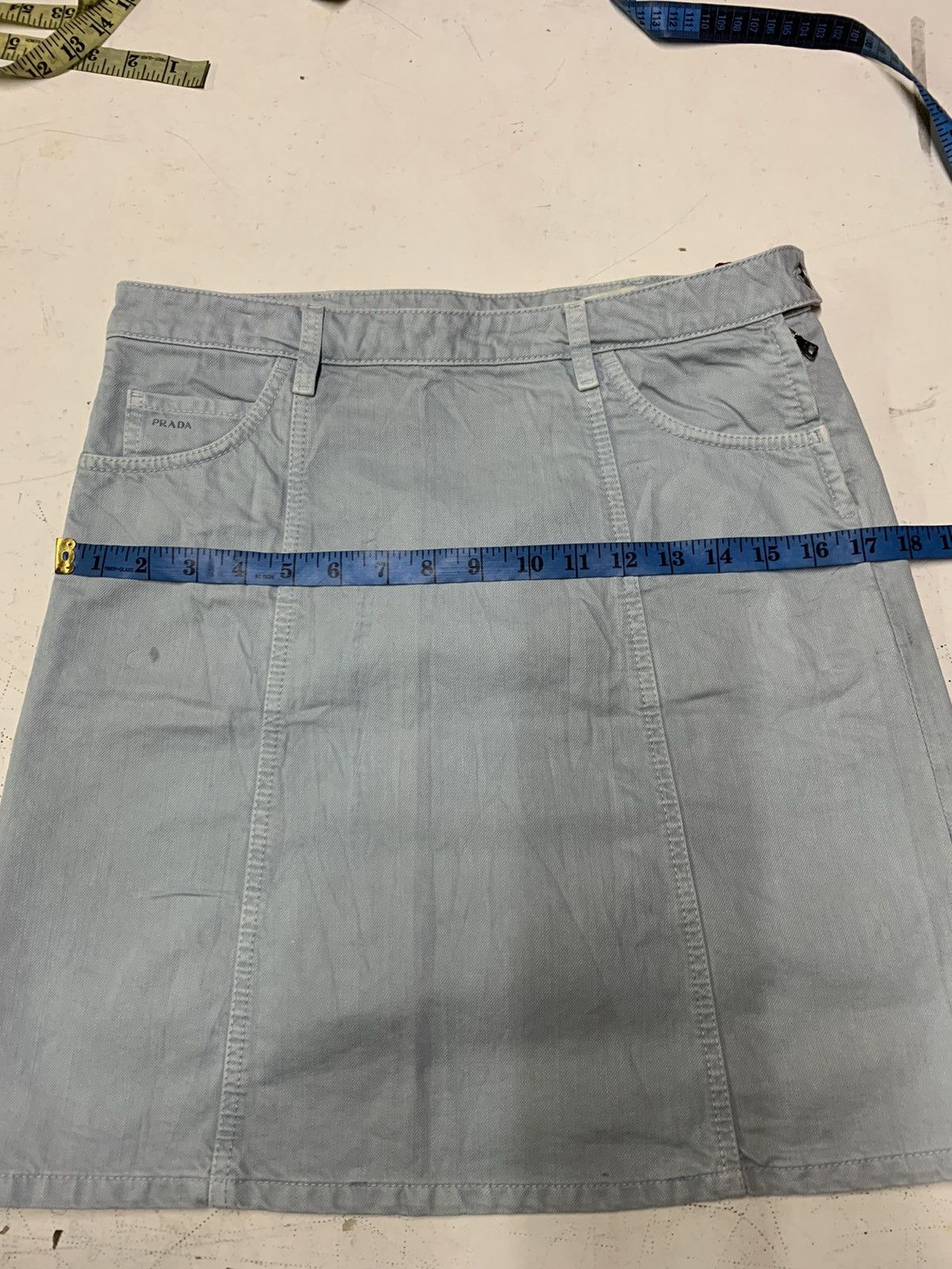 Prada Prada mini skirt Size 30" / US 8 / IT 44 - 14 Thumbnail