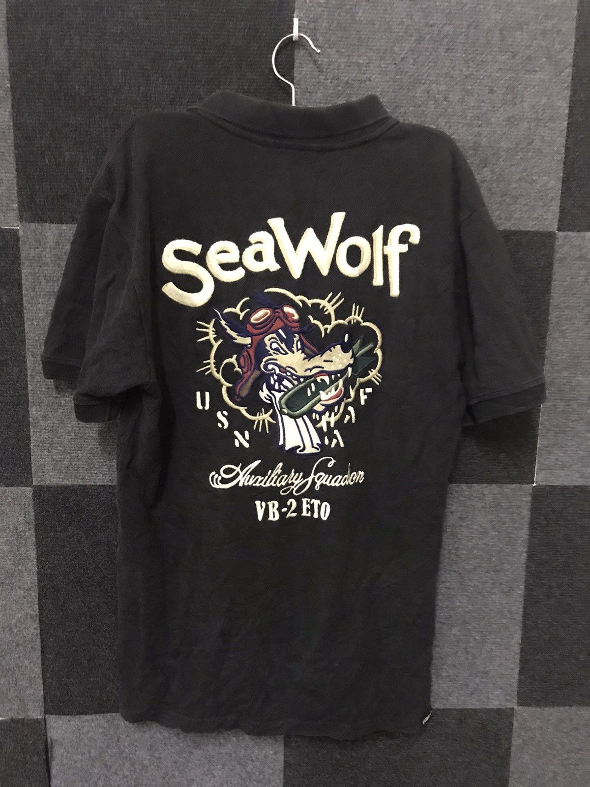 Avirex AVIREX Sea Wolf Unit Embroidery Polo Shirt Size US M / EU 48-50 / 2 - 1 Thumbnail