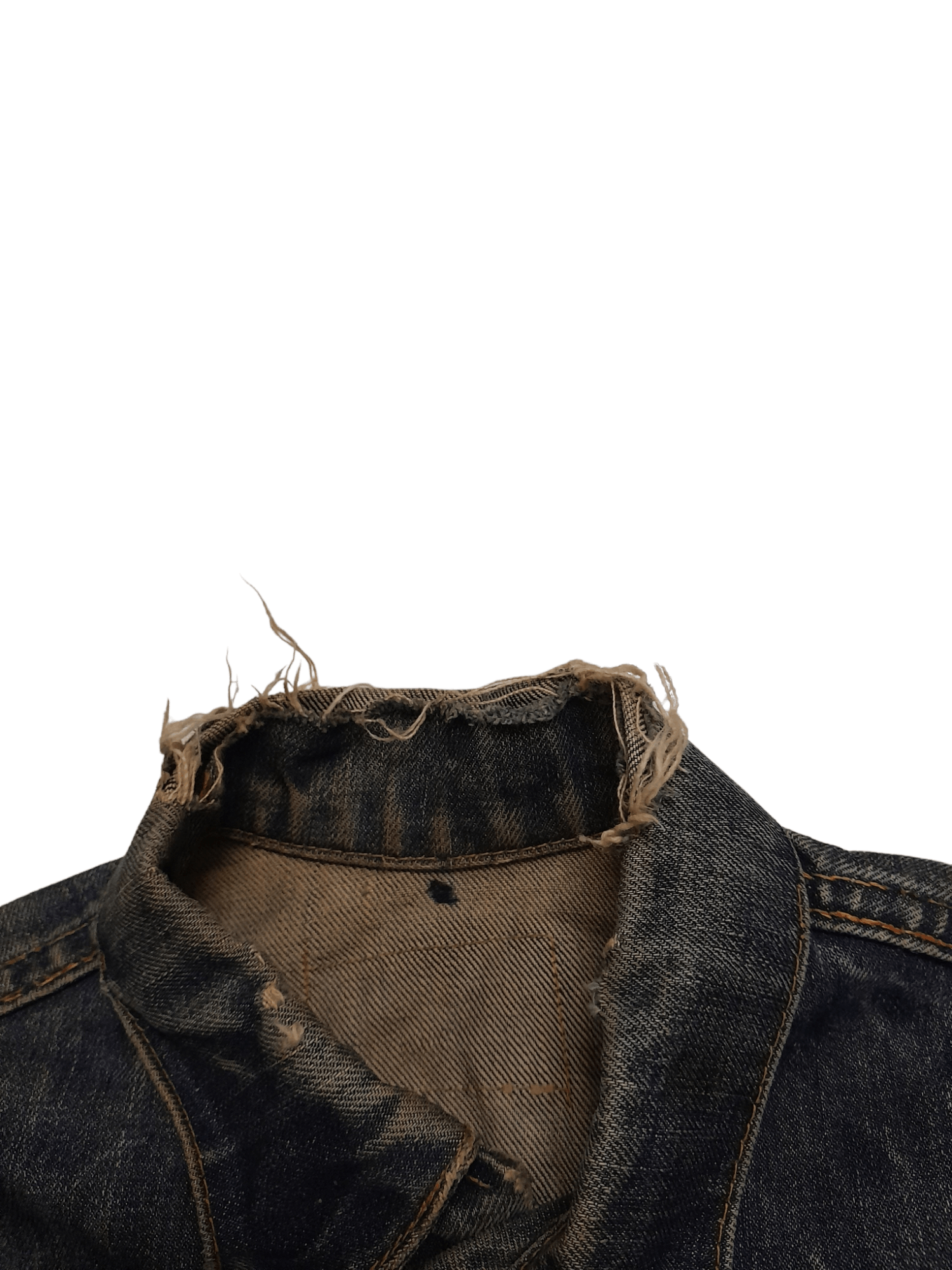 Levi's × Vintage 70s Levis Big E 525 Trucker Denim Usa (E822) Size US S / EU 44-46 / 1 - 3 Thumbnail