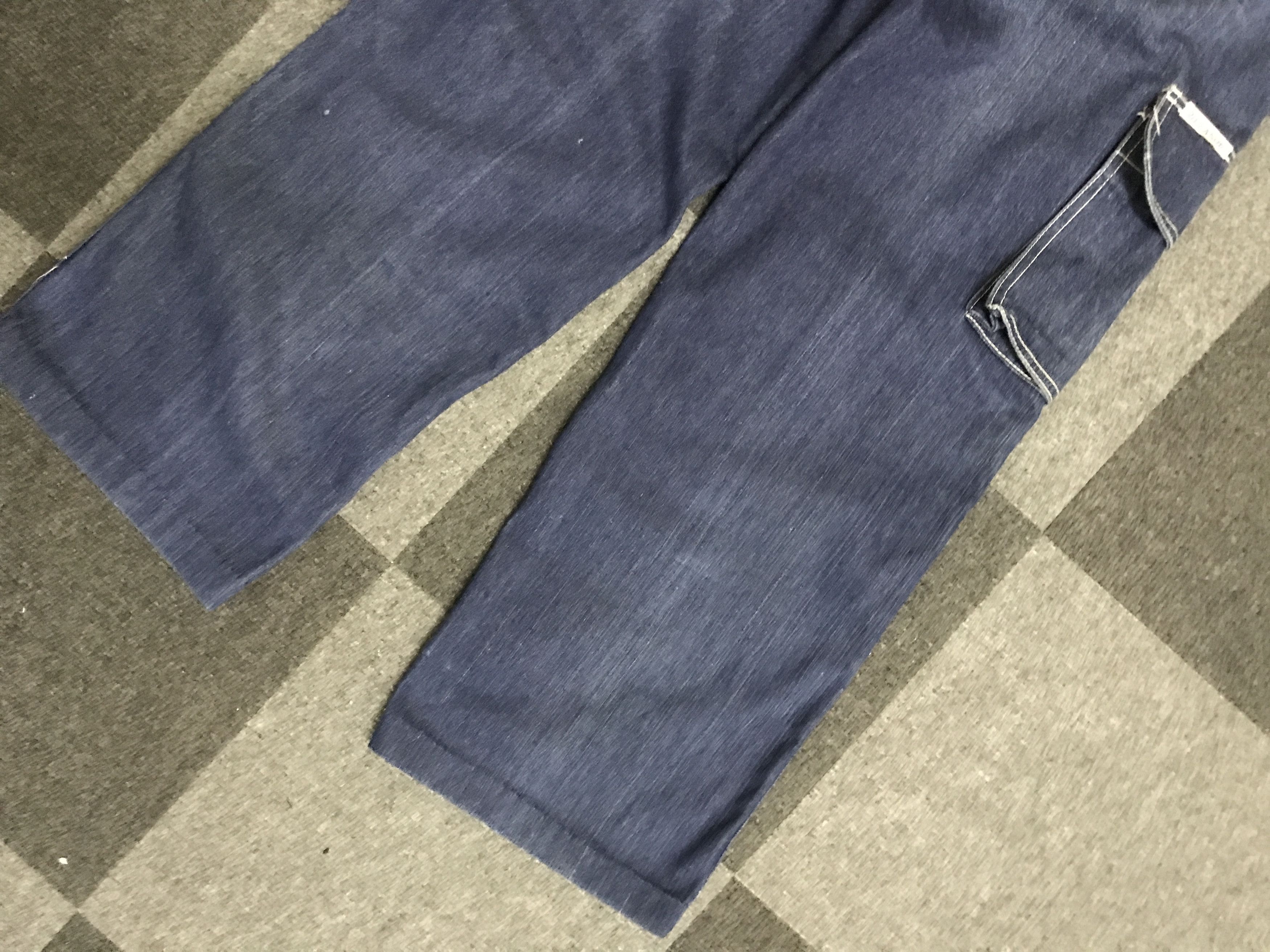 Japanese Brand CP299 BIVASON Japan Workwear Cargo Baggy Jeans Size US 33 - 9 Thumbnail