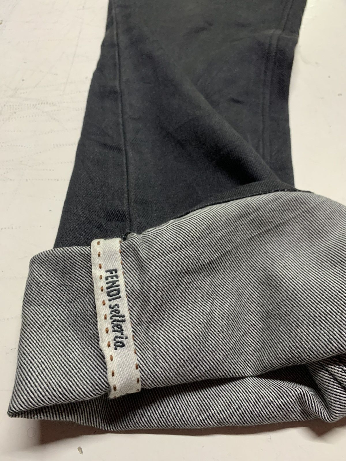 Fendi Fendi Selleria Hand Made Stitching Denim Jeans Size US 30 / EU 46 - 19 Thumbnail