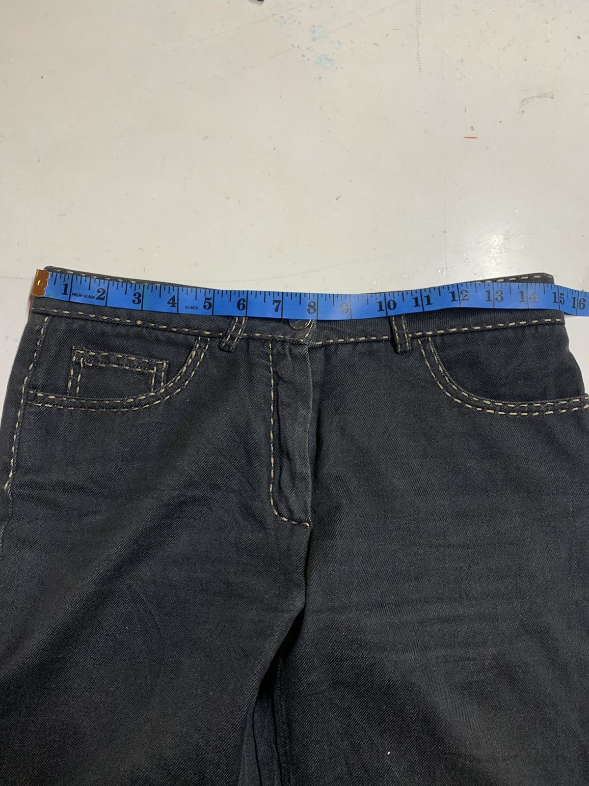 Fendi Fendi Selleria Hand Made Stitching Denim Jeans Size US 30 / EU 46 - 20 Thumbnail