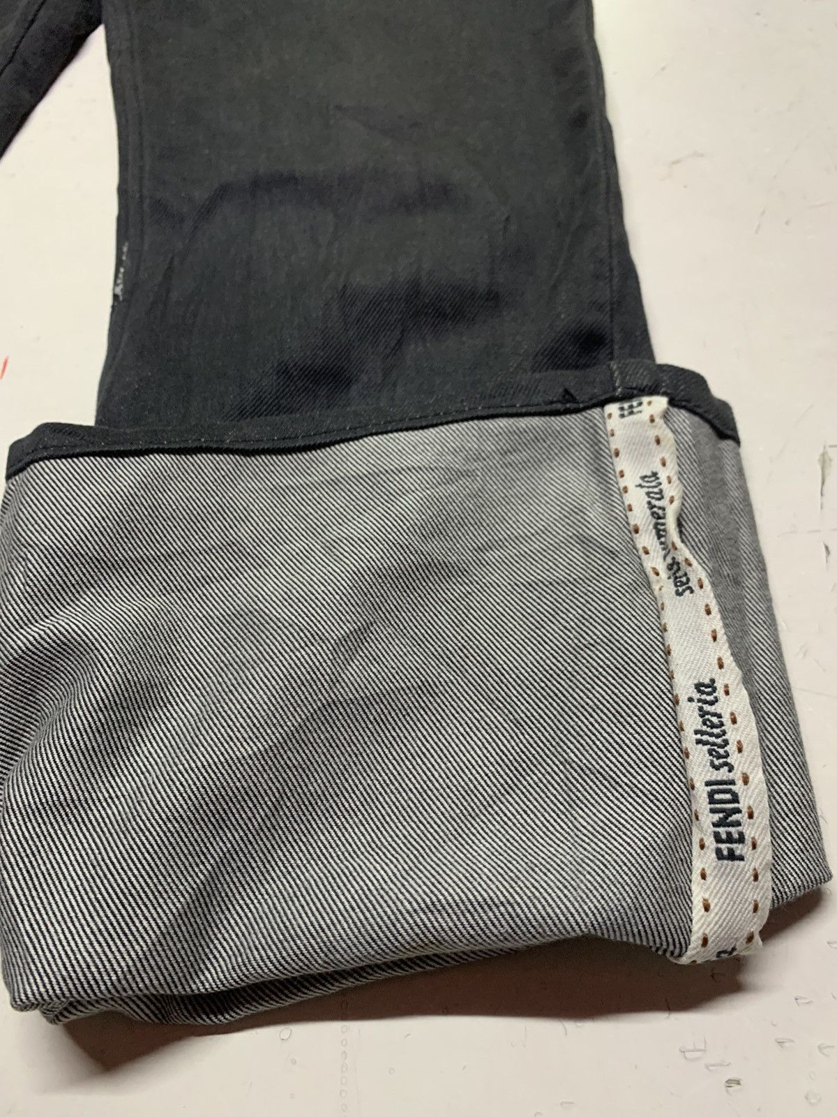 Fendi Fendi Selleria Hand Made Stitching Denim Jeans Size US 30 / EU 46 - 18 Thumbnail
