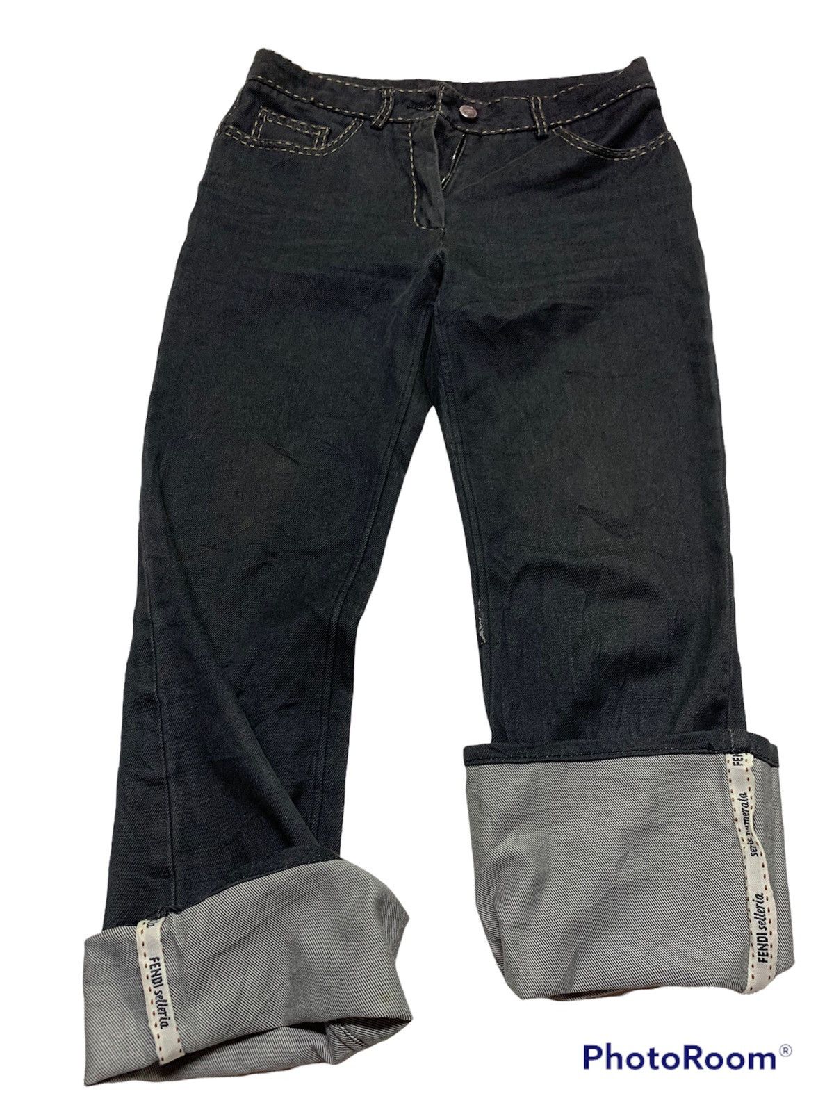Fendi Fendi Selleria Hand Made Stitching Denim Jeans Size US 30 / EU 46 - 1 Thumbnail