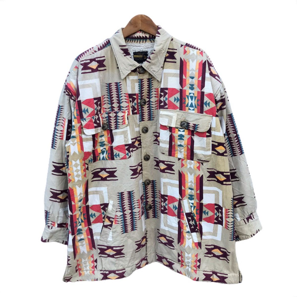 Vintage Dodgest navajo style sherpa jacket Size US M / EU 48-50 / 2 - 4 Thumbnail