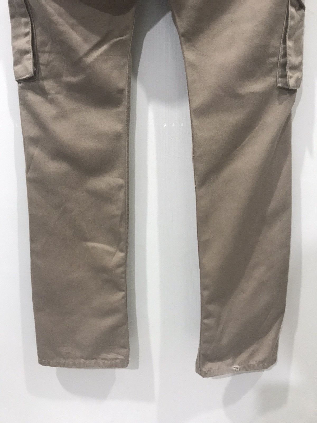 Japanese Brand doublefocus Japan DoubleWaist Skull Button Flare Cargo Pant Size US 28 / EU 44 - 13 Thumbnail