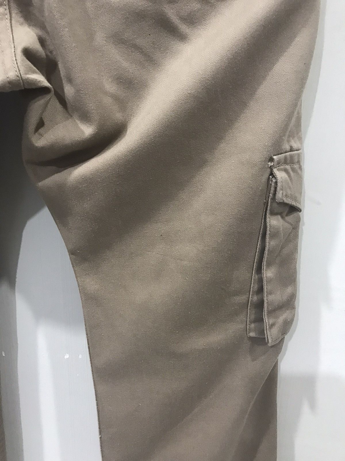 Japanese Brand doublefocus Japan DoubleWaist Skull Button Flare Cargo Pant Size US 28 / EU 44 - 11 Thumbnail