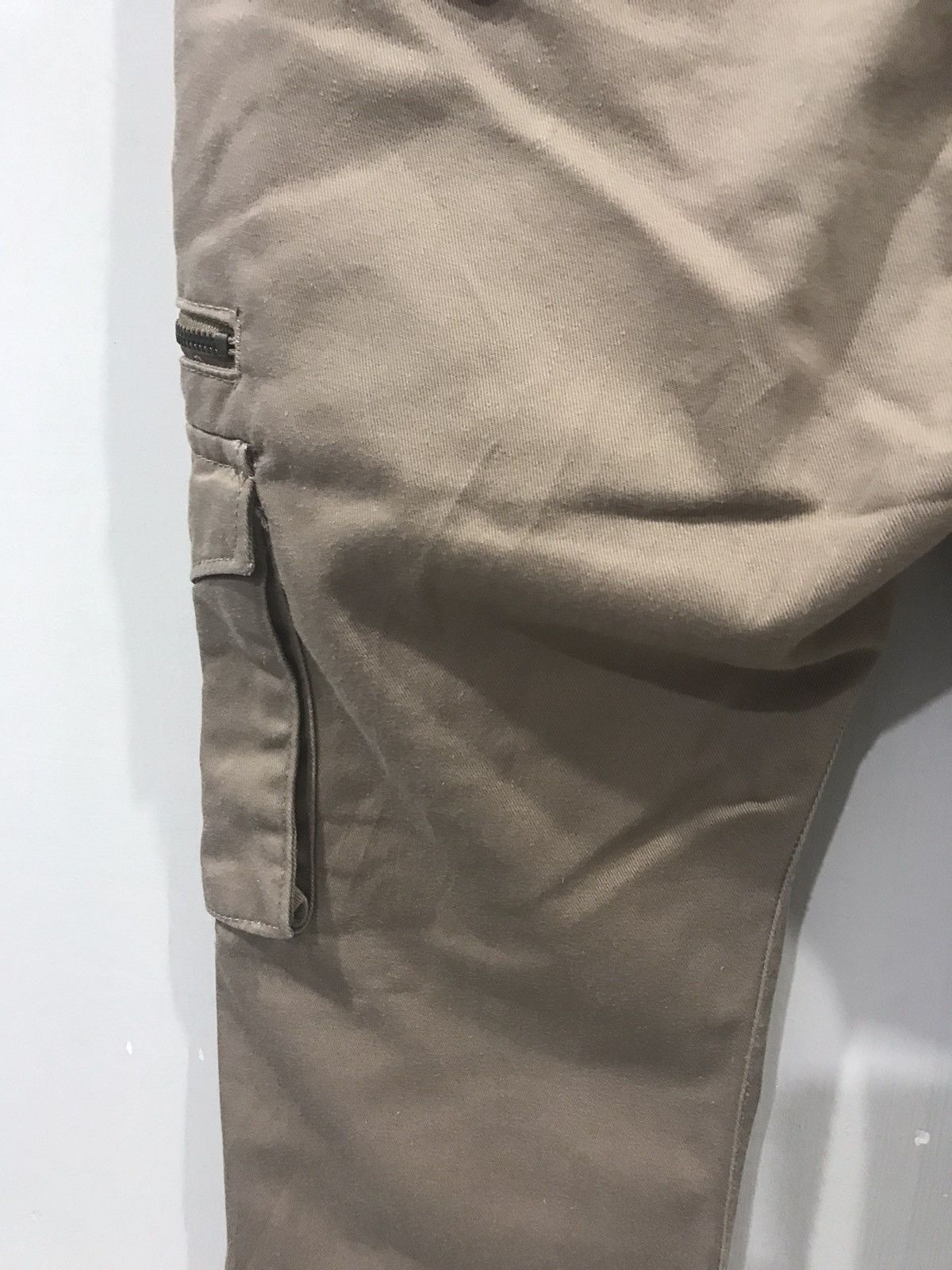 Japanese Brand doublefocus Japan DoubleWaist Skull Button Flare Cargo Pant Size US 28 / EU 44 - 12 Thumbnail