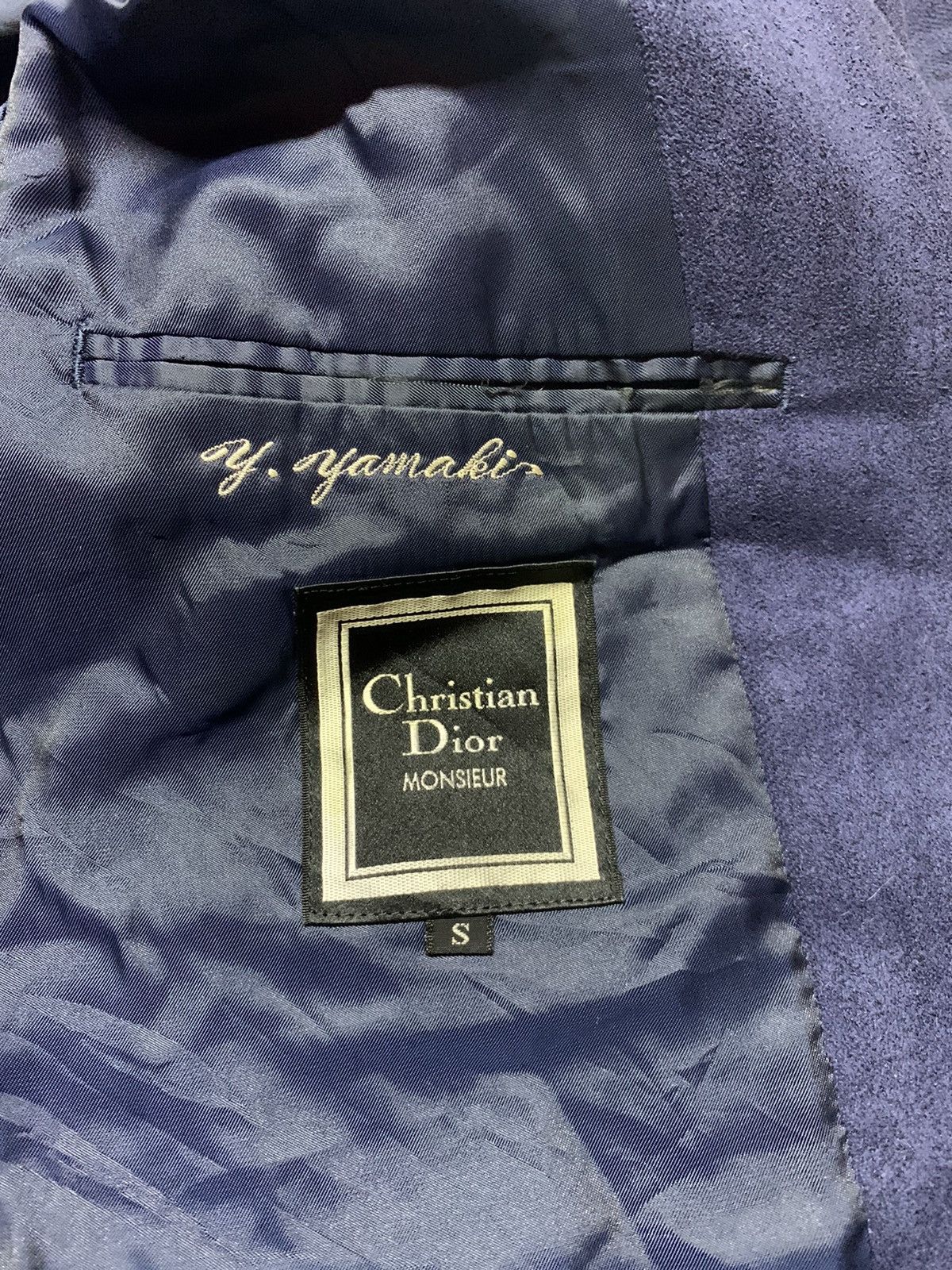 Christian Dior Monsieur × Vintage Vintage blazer Size 36S - 6 Thumbnail