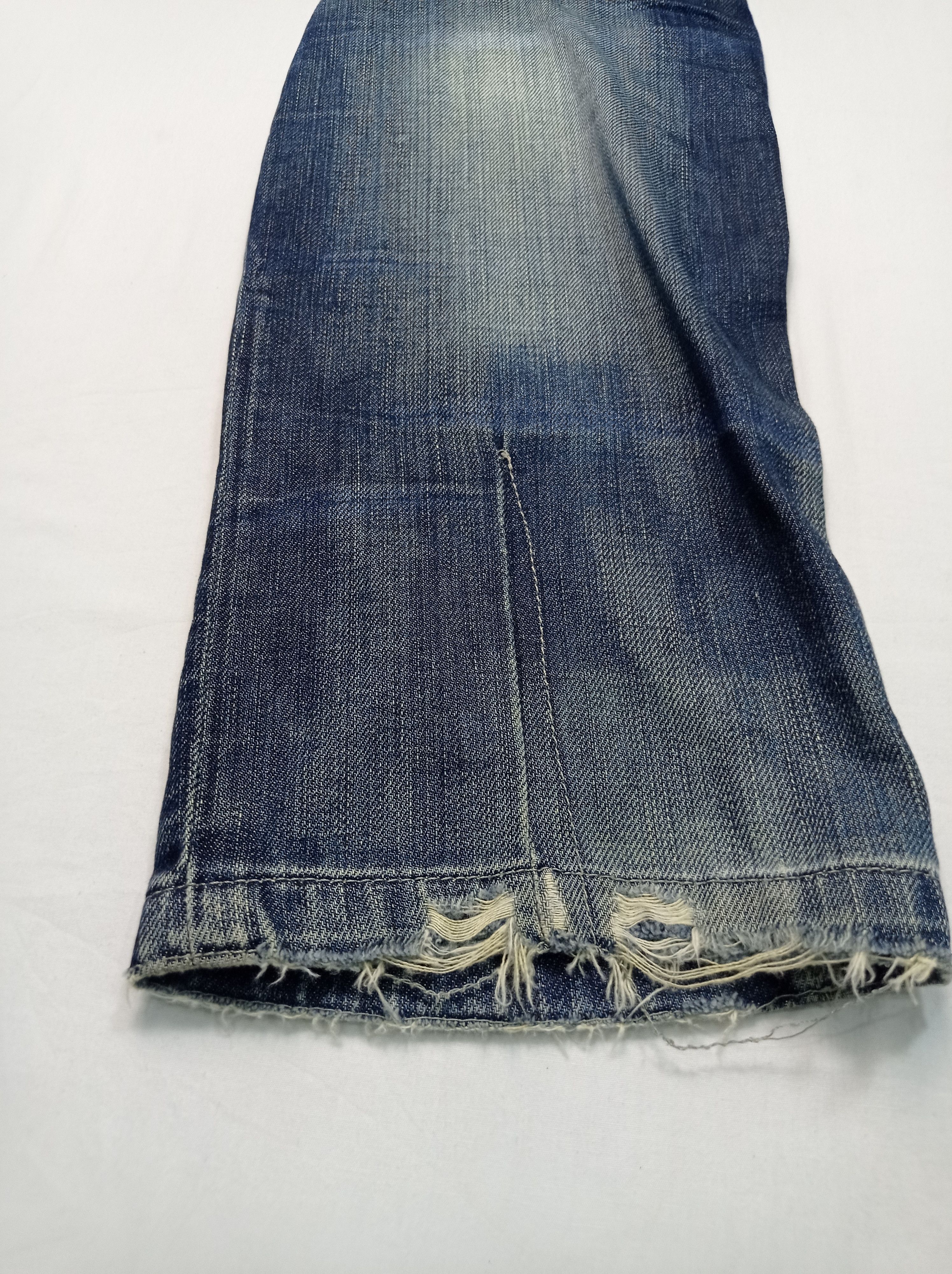 G-Star 🔥rare🔥G Star Raw Buckle Back Distressed Denim Pants Size US 27 - 17 Thumbnail