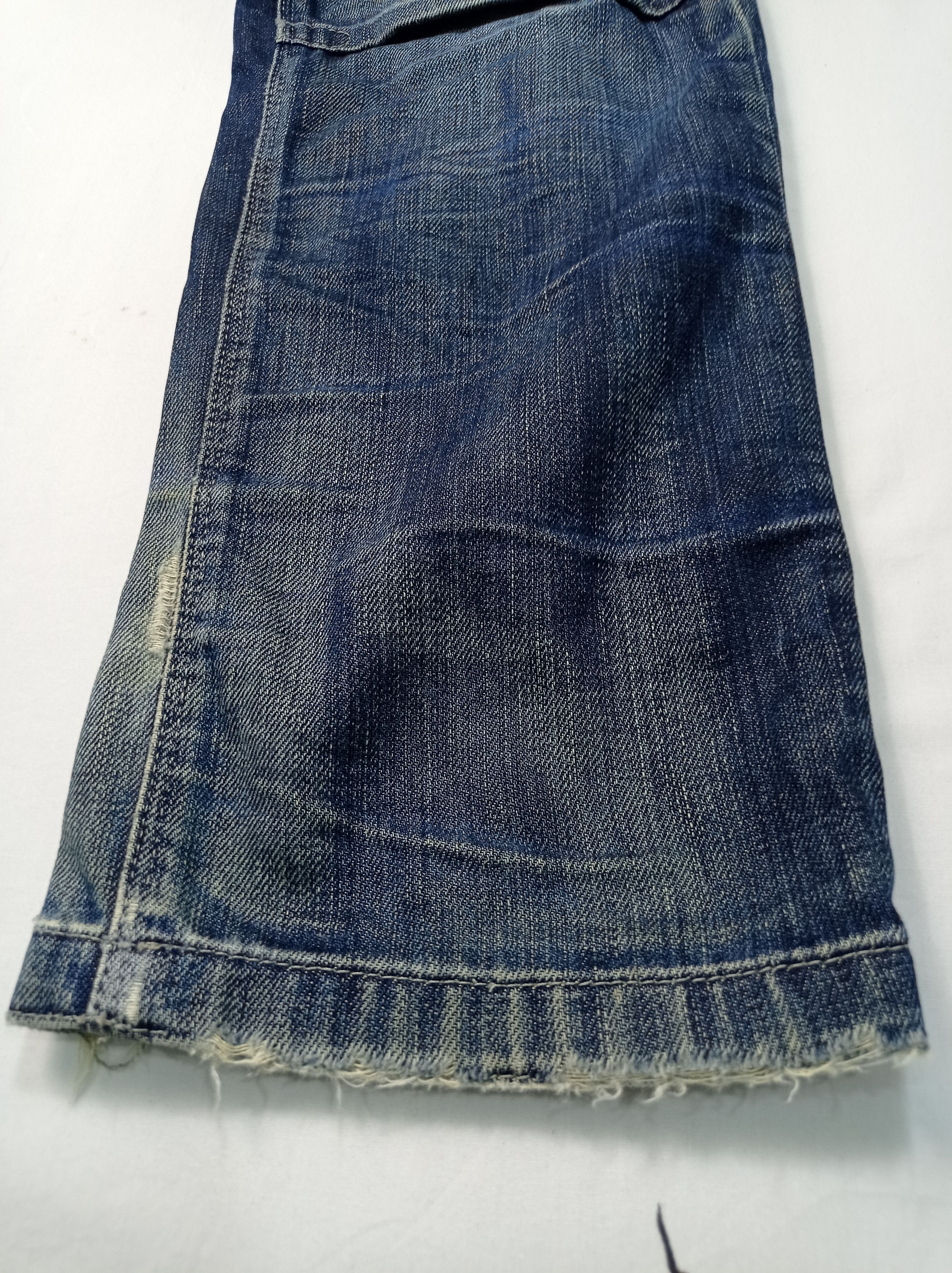 G-Star 🔥rare🔥G Star Raw Buckle Back Distressed Denim Pants Size US 27 - 11 Thumbnail