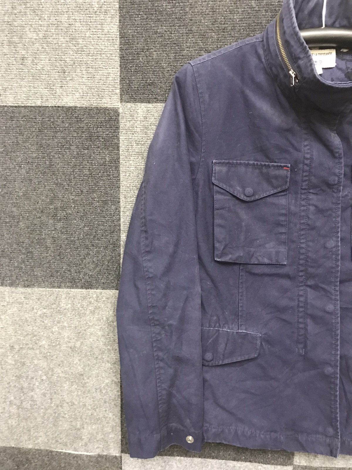 Designer × Uniqlo INES DE LA FRESSANGE X uniqlo M65 Navy Jacket Size M / US 6-8 / IT 42-44 - 4 Thumbnail