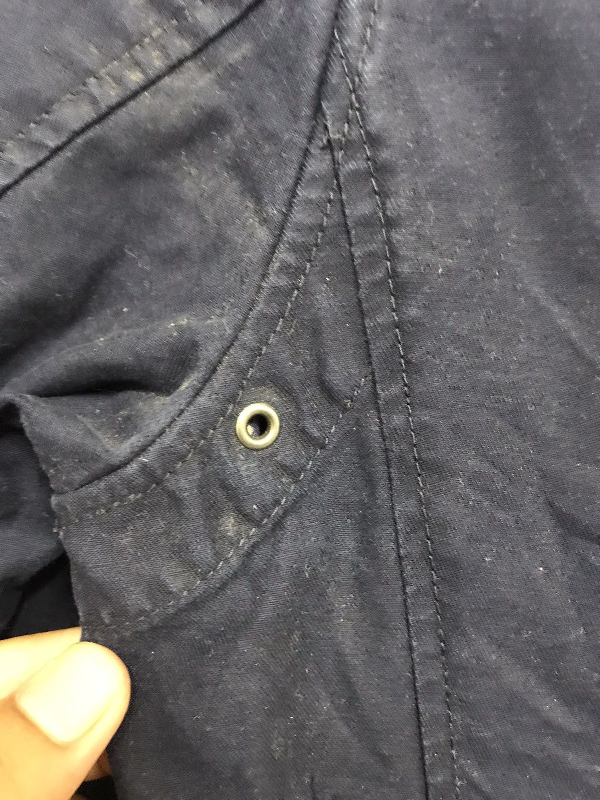 Designer × Uniqlo INES DE LA FRESSANGE X uniqlo M65 Navy Jacket Size M / US 6-8 / IT 42-44 - 8 Thumbnail