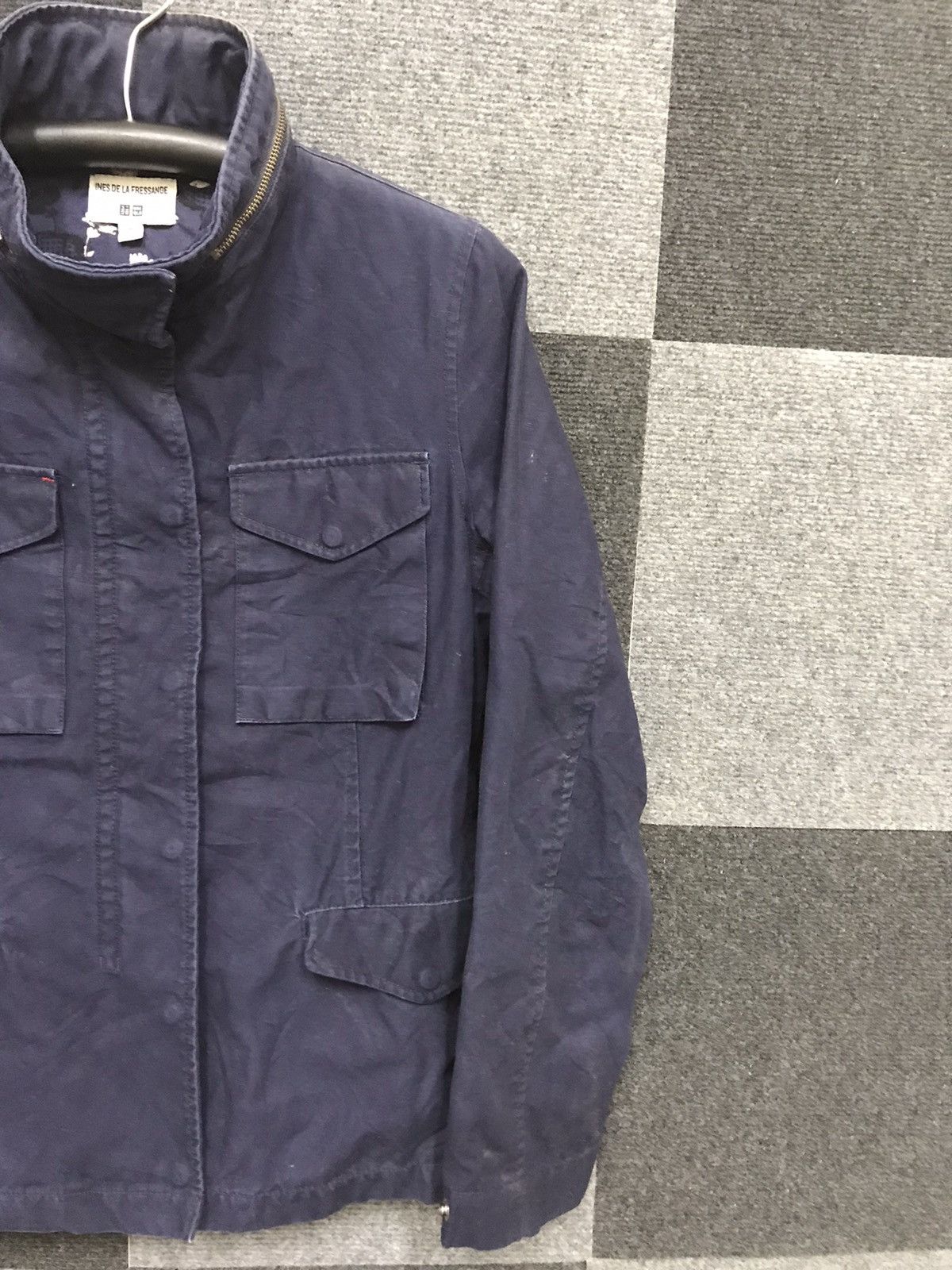 Designer × Uniqlo INES DE LA FRESSANGE X uniqlo M65 Navy Jacket Size M / US 6-8 / IT 42-44 - 3 Thumbnail