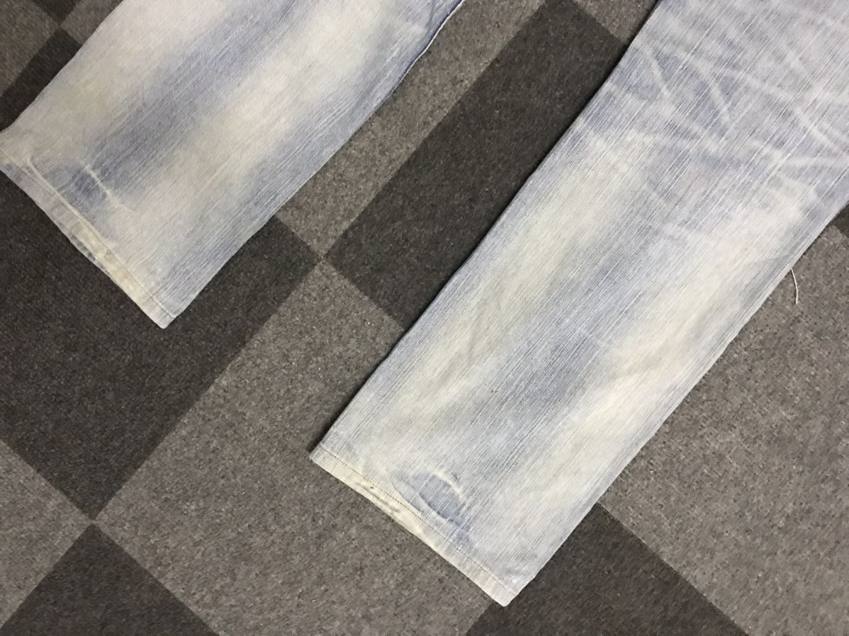 Edwin D125 Vintage EDWIN Light Wash Distressed Jeans Size US 32 / EU 48 - 15 Thumbnail