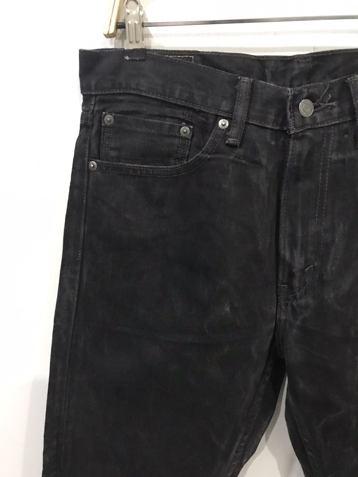 Levi's Levis 505 Superblack Denim Size US 33 - 3 Thumbnail