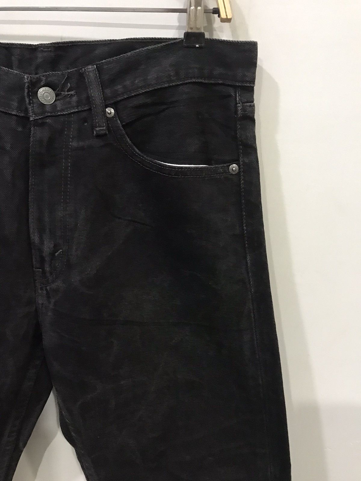 Levi's Levis 505 Superblack Denim Size US 33 - 2 Thumbnail