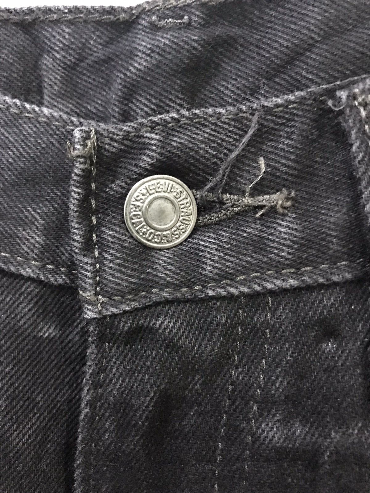 Levi's Levis 505 Superblack Denim Size US 33 - 5 Thumbnail