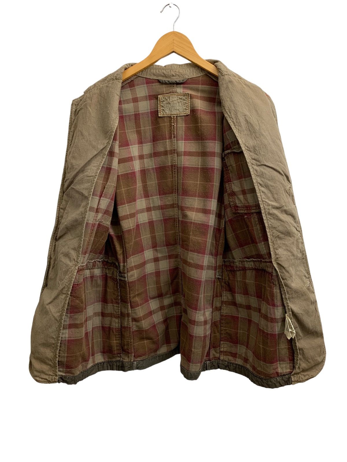 If Six Was Nine RARE ‼️ 1980s Marithe + Francois Girbaud Distressed Jacket Size US S / EU 44-46 / 1 - 7 Thumbnail