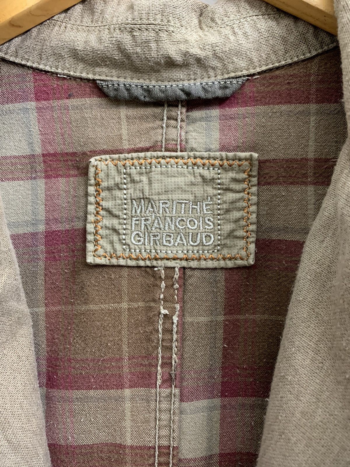 If Six Was Nine RARE ‼️ 1980s Marithe + Francois Girbaud Distressed Jacket Size US S / EU 44-46 / 1 - 8 Thumbnail