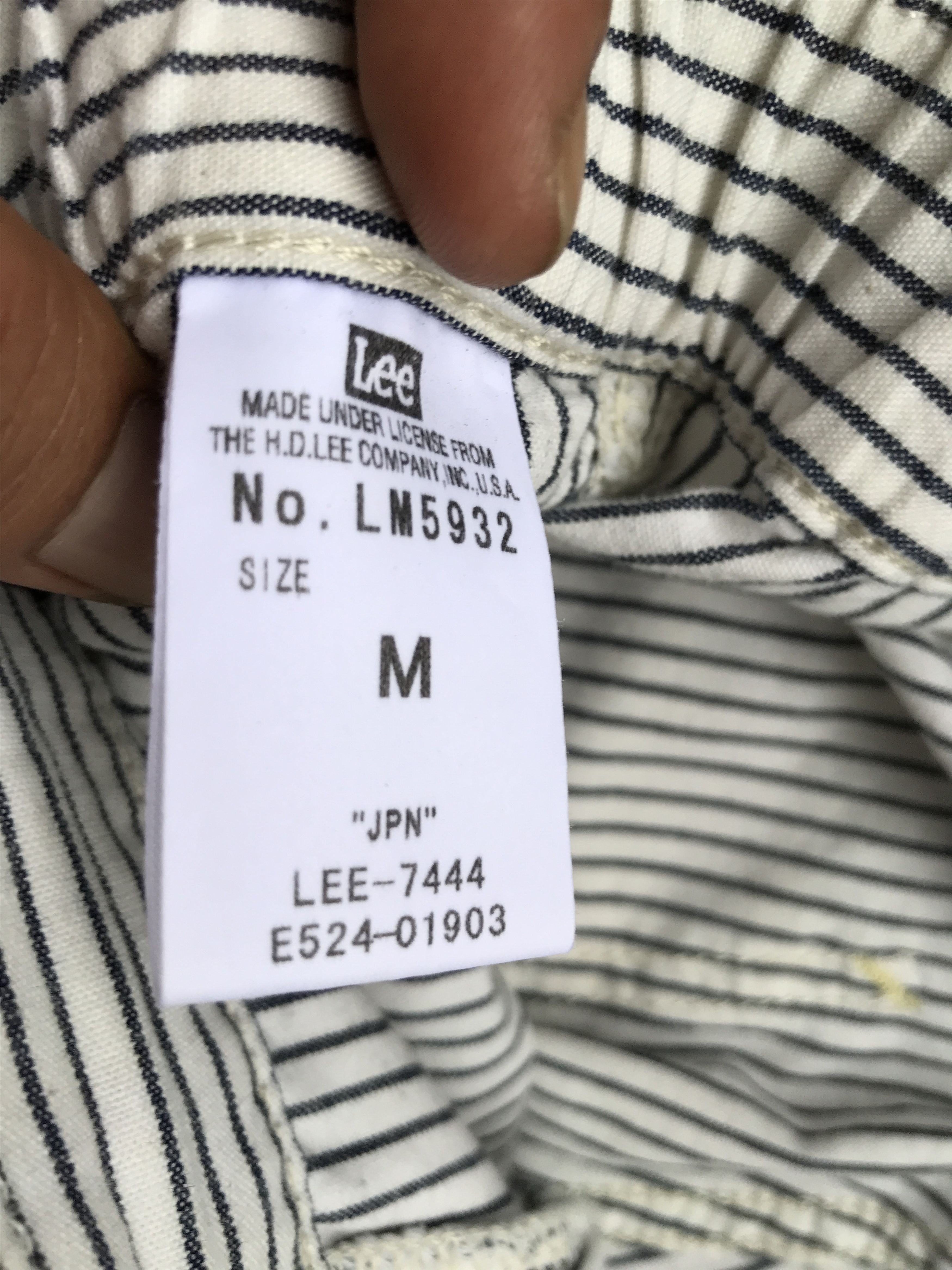 Lee P21 Lee Pinstrip Cropped Easy Pant Size US 30 / EU 46 - 6 Thumbnail