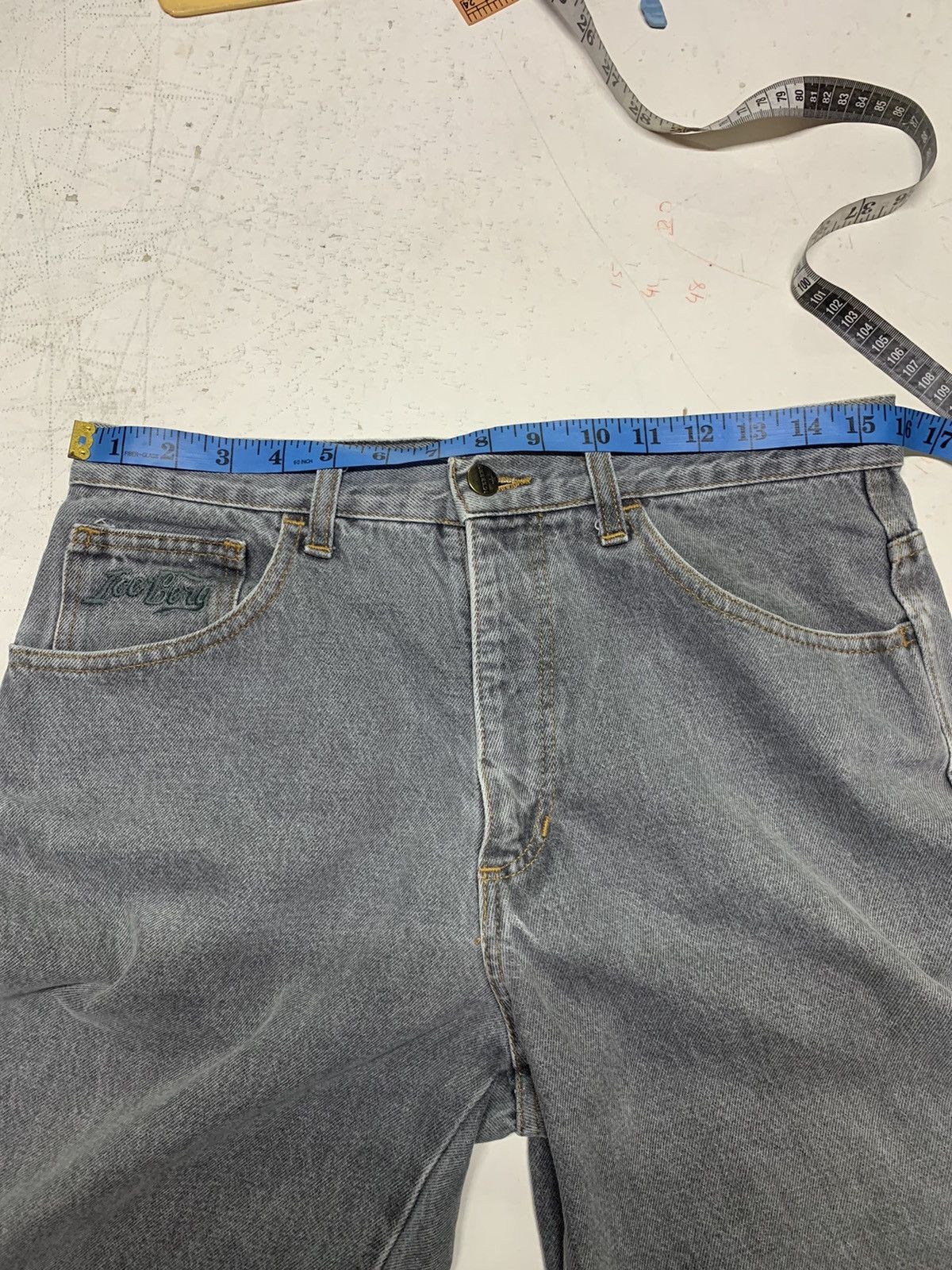 Iceberg × Vintage Iceberg jeans vintage Size US 32 / EU 48 - 19 Thumbnail