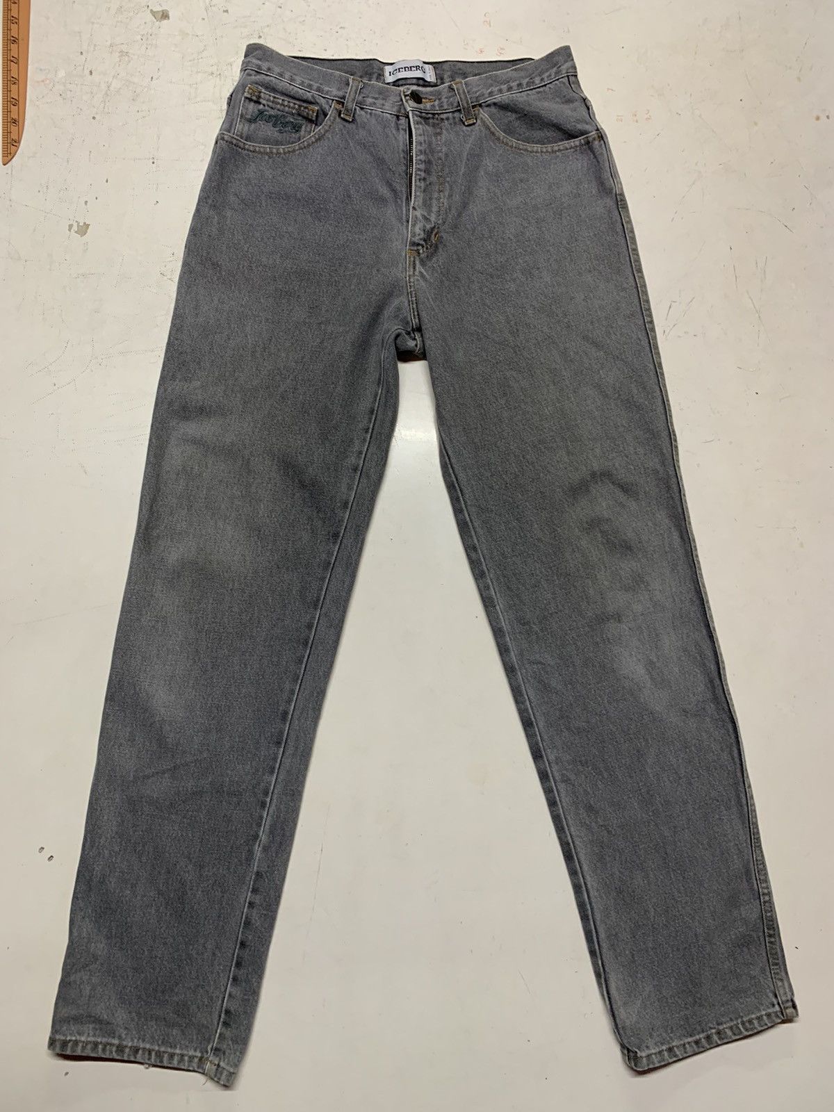 Iceberg × Vintage Iceberg jeans vintage Size US 32 / EU 48 - 9 Thumbnail