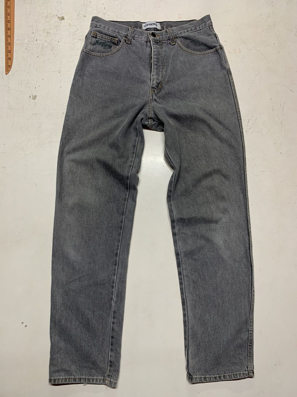 Iceberg × Vintage Iceberg jeans vintage Size US 32 / EU 48 - 8 Thumbnail