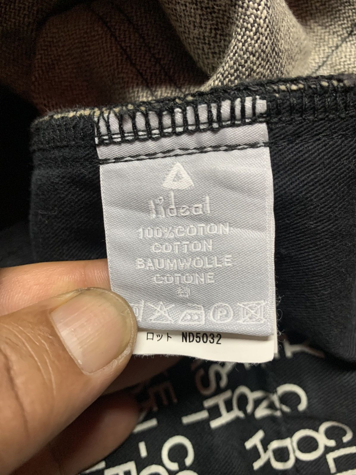 Japanese Brand Lideal jeans Size US 34 / EU 50 - 15 Thumbnail