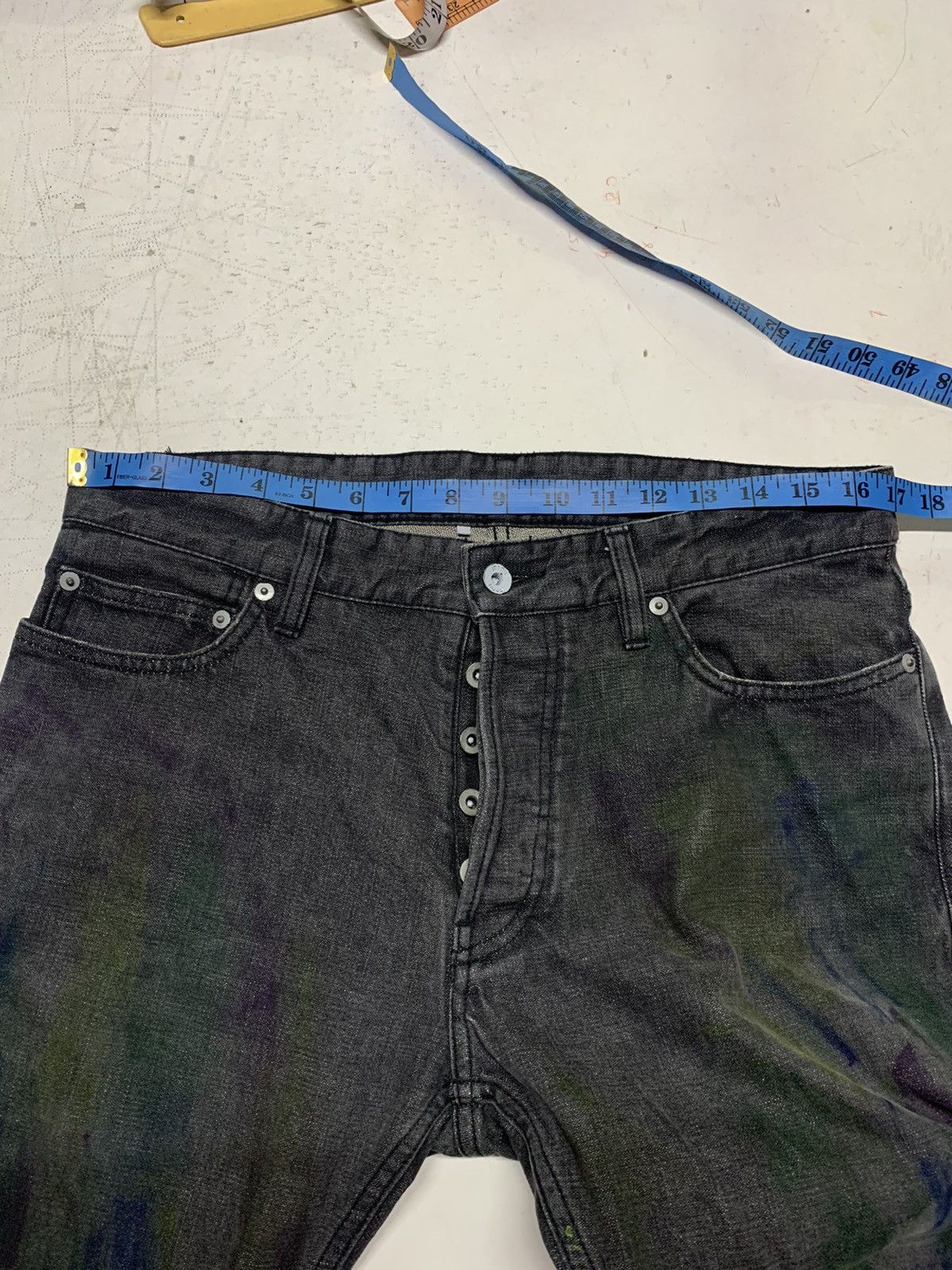 Japanese Brand Lideal jeans Size US 34 / EU 50 - 21 Thumbnail