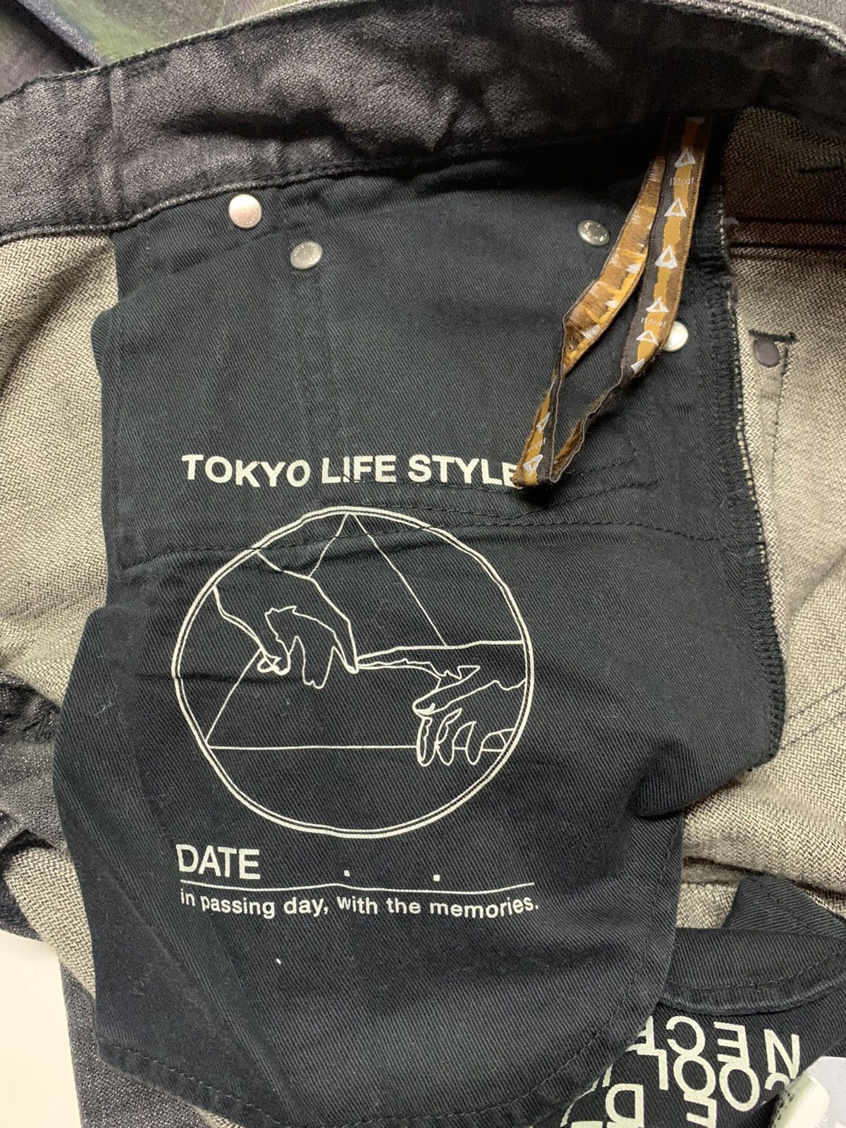 Japanese Brand Lideal jeans Size US 34 / EU 50 - 17 Thumbnail