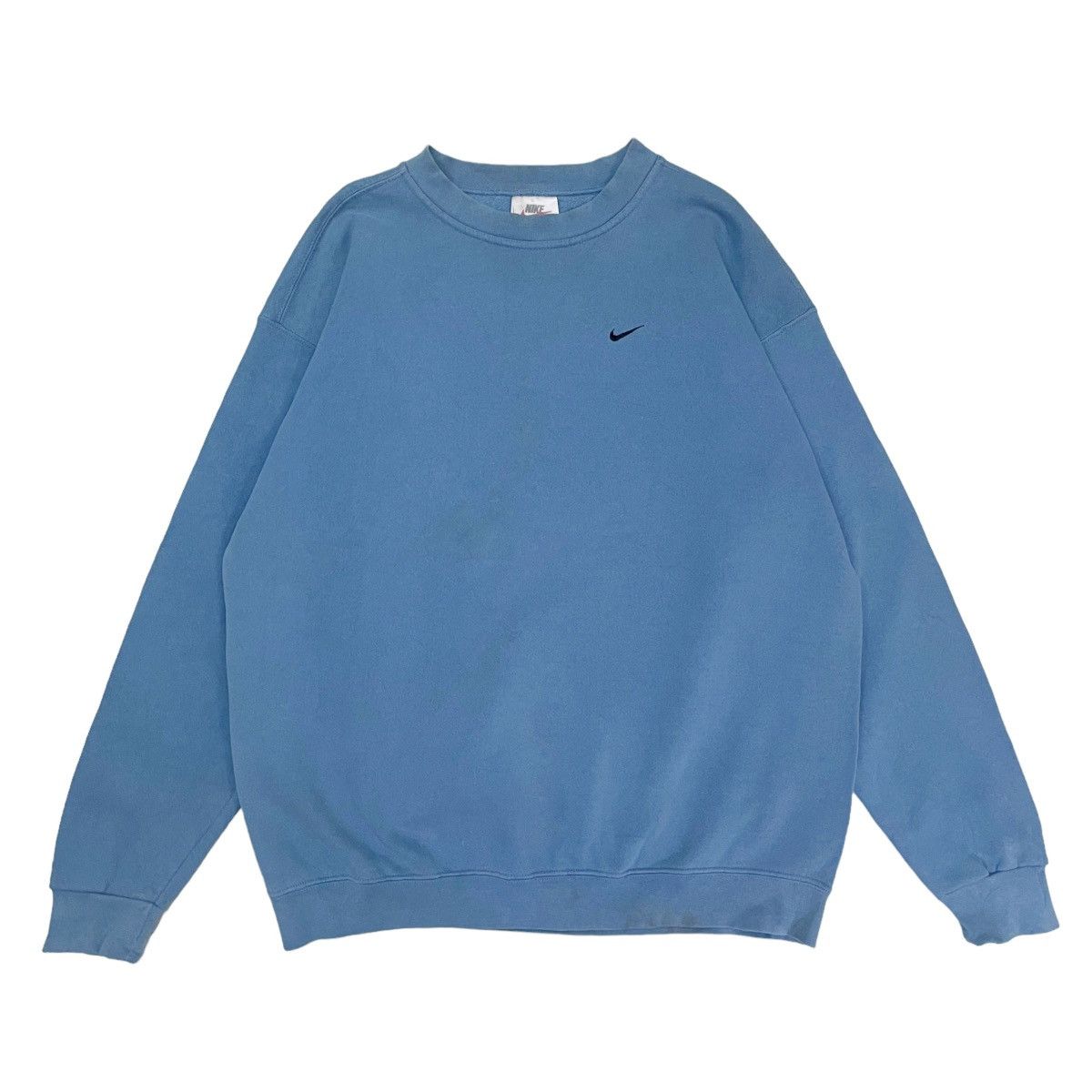 Nike × Vintage 💥90s NIKE USA SWOOSH LOGO CREWNECK SWEATSHIRT Size US L / EU 52-54 / 3 - 1 Thumbnail