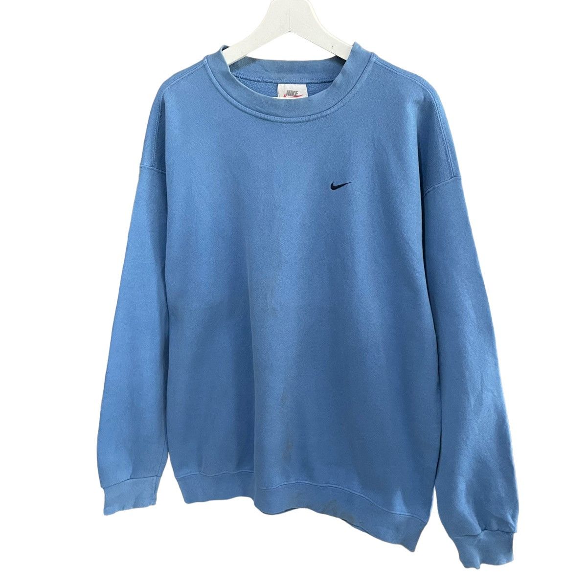 Nike × Vintage 💥90s NIKE USA SWOOSH LOGO CREWNECK SWEATSHIRT Size US L / EU 52-54 / 3 - 3 Thumbnail
