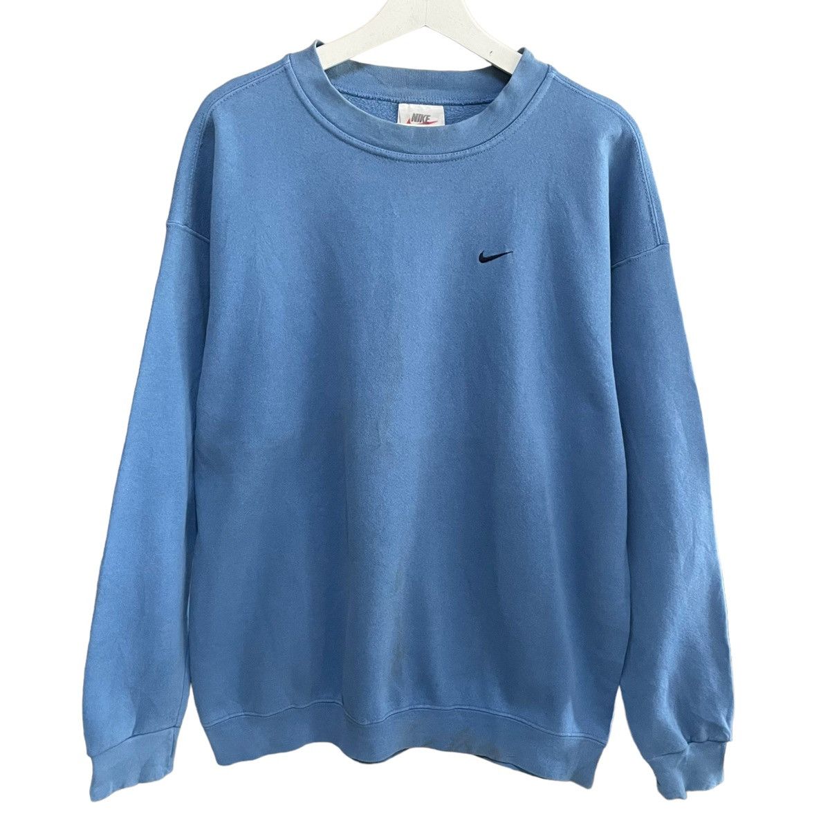 Nike × Vintage 💥90s NIKE USA SWOOSH LOGO CREWNECK SWEATSHIRT Size US L / EU 52-54 / 3 - 2 Thumbnail