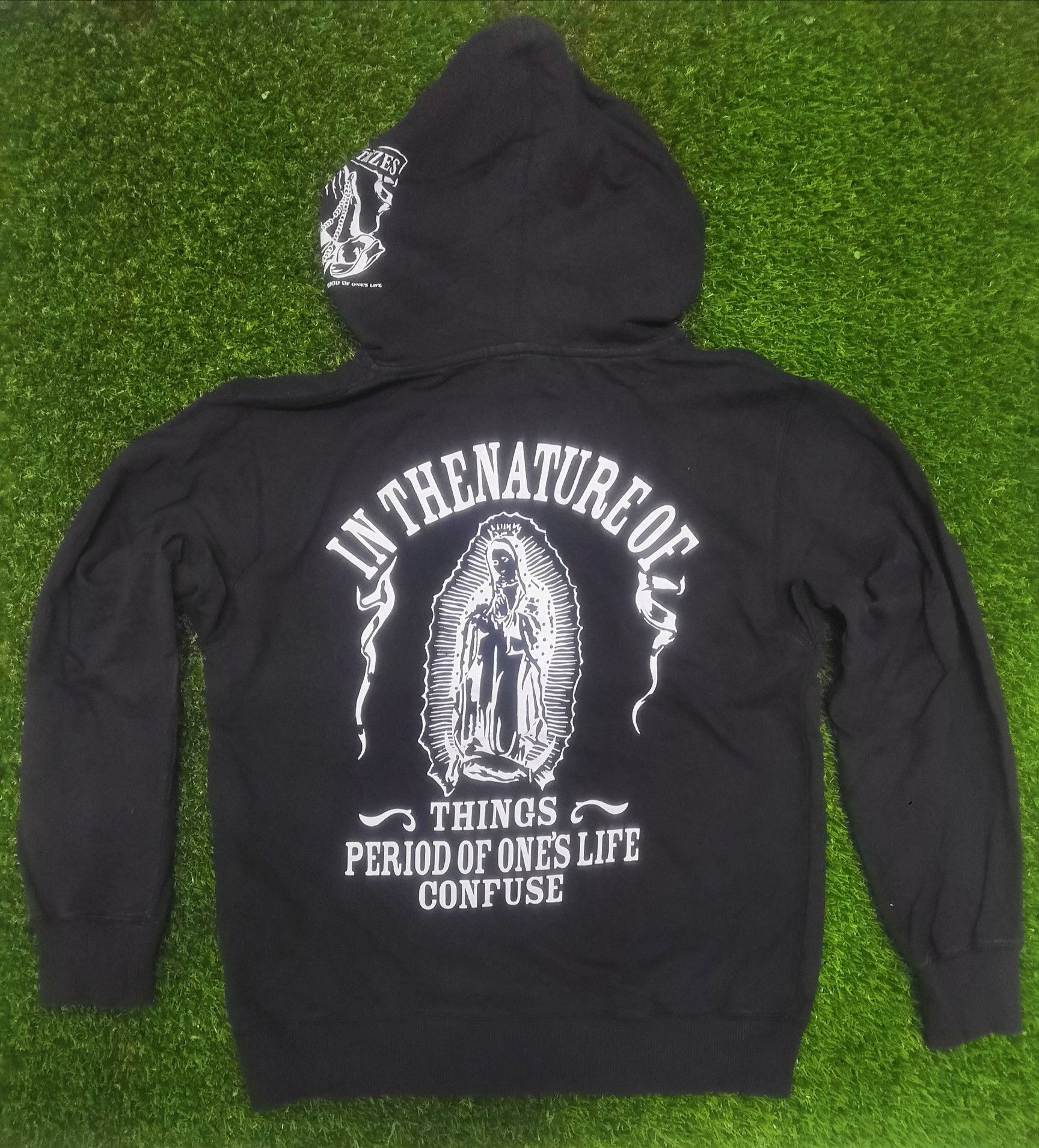Japanese Brand The Beatitudes Explore Confuse Designer Zipper Up Hoodie Size US M / EU 48-50 / 2 - 1 Thumbnail